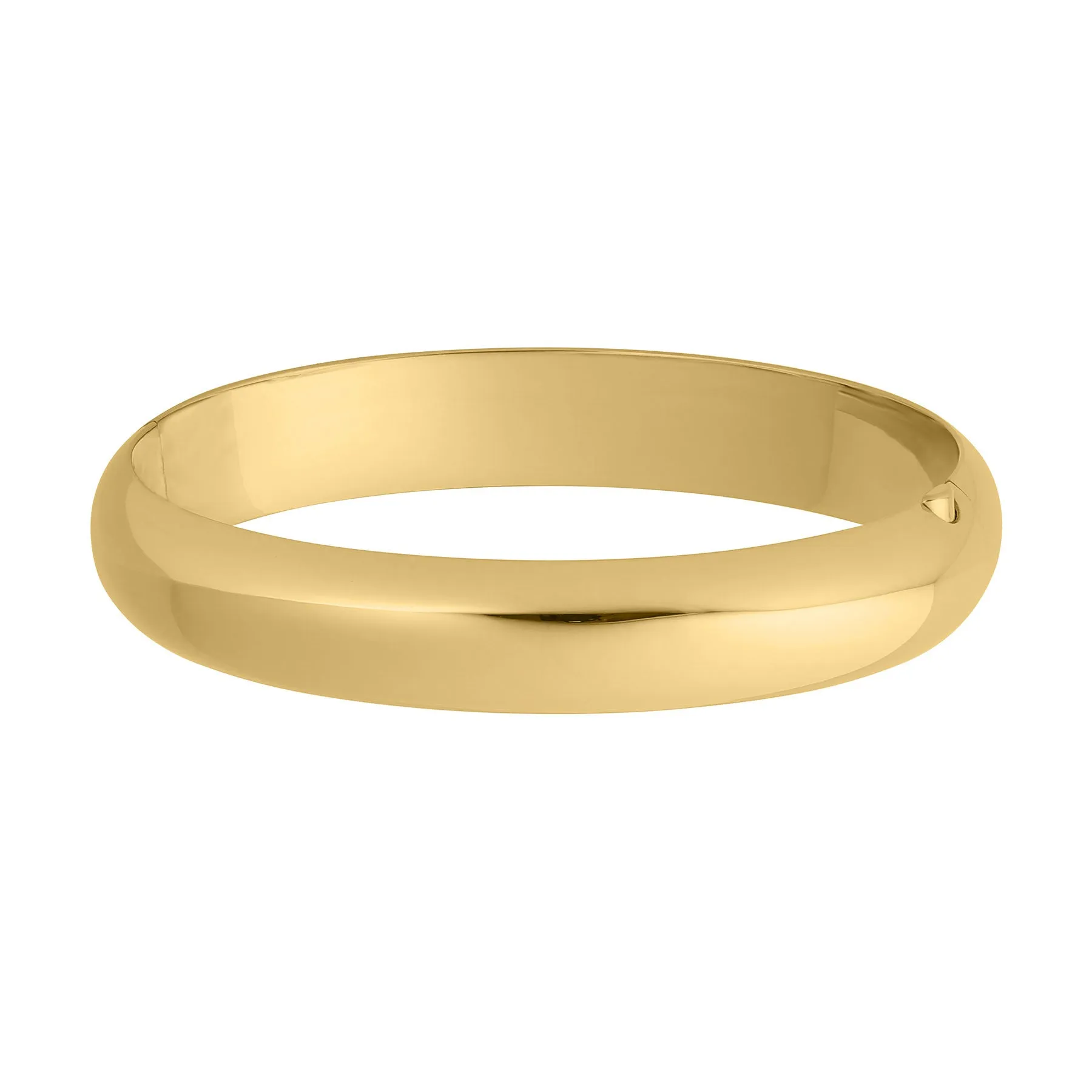 14K Gold-Filled Plain 12mm Bangle