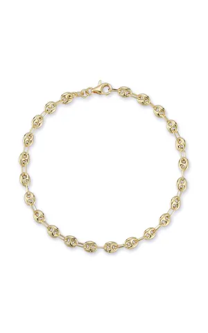14K Italian Gold Marine Link Bracelet