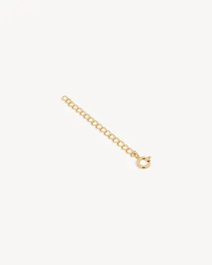 14k Solid Gold Necklace Extender Bycharlotte