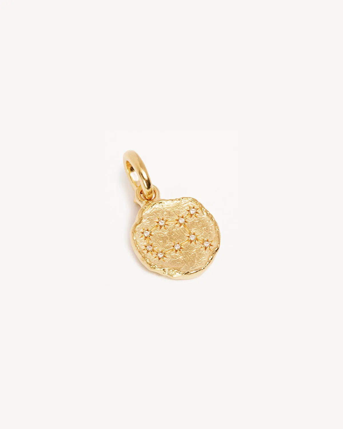 18k Gold Vermeil Cosmic Love Zodiac Annex Link Pendant - Gemini Bycharlotte