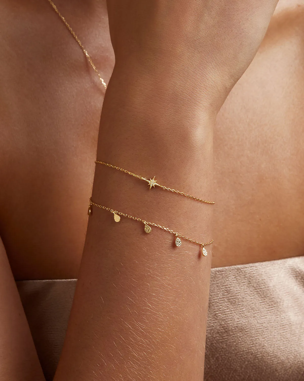 18k Gold Vermeil Grace Bracelet Bycharlotte