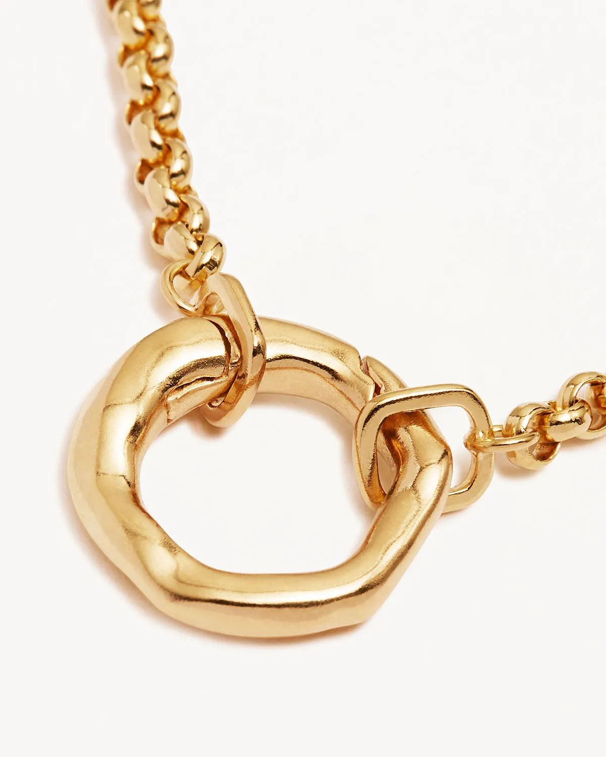 18k Gold Vermeil Horizon Annex Link Necklace Bycharlotte