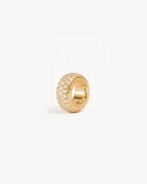 18k Gold Vermeil Live in Light Petal Charm Bycharlotte