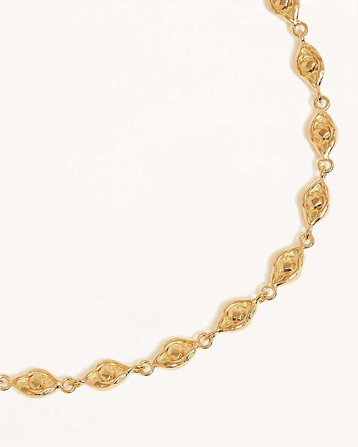 18k Gold Vermeil Lucky Eyes Choker Bycharlotte