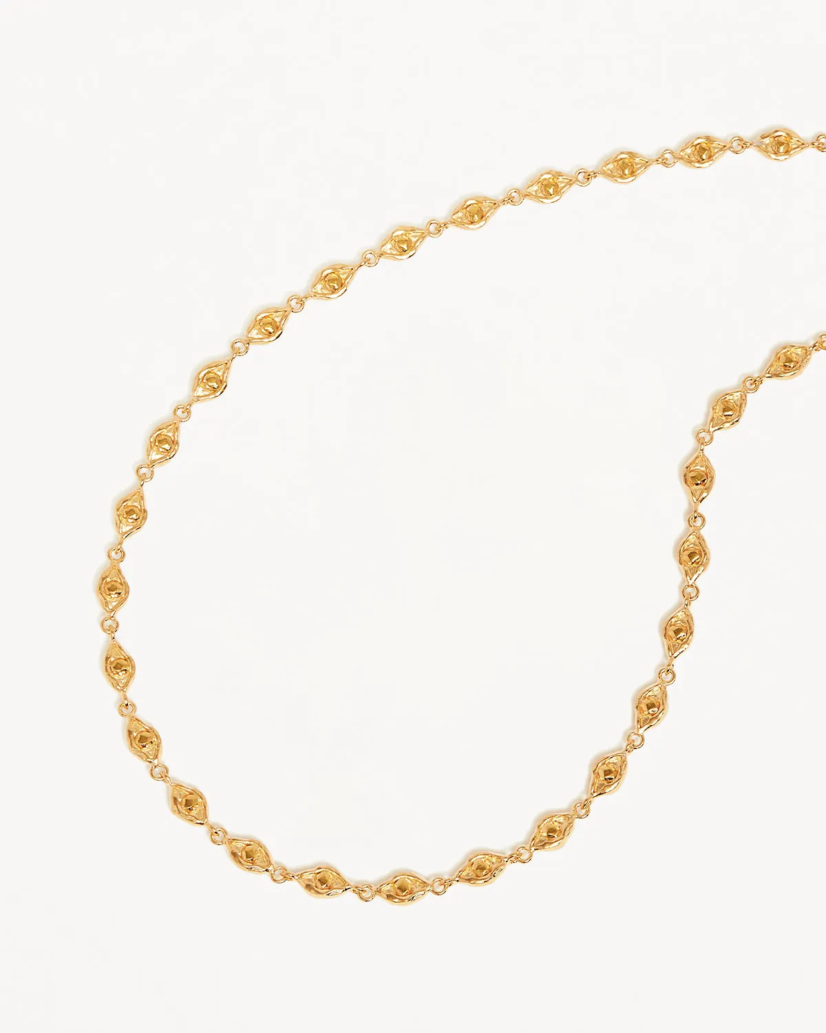 18k Gold Vermeil Lucky Eyes Choker Bycharlotte