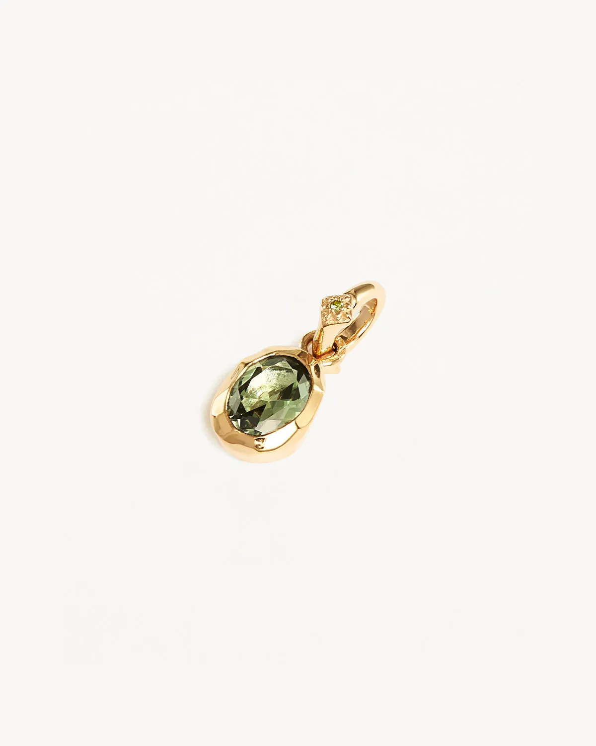 18k Gold Vermeil Sacred Jewel Pendant - Forest Bycharlotte