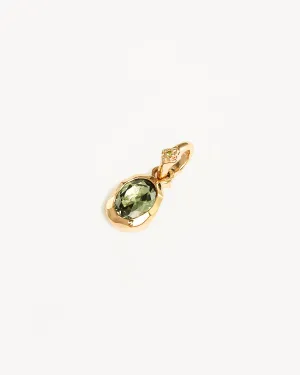 18k Gold Vermeil Sacred Jewel Pendant - Forest Bycharlotte