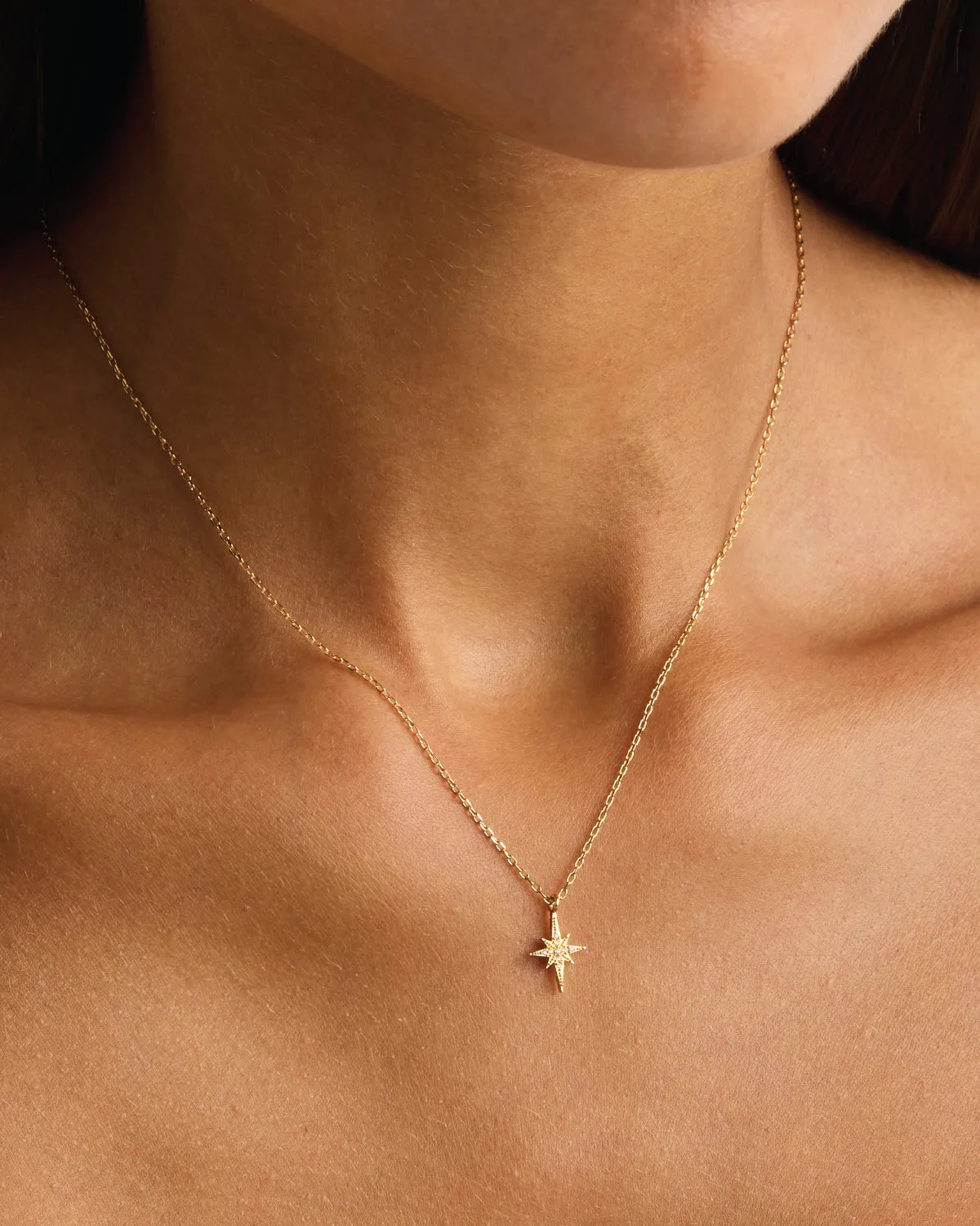 18k Gold Vermeil Starlight Necklace Bycharlotte