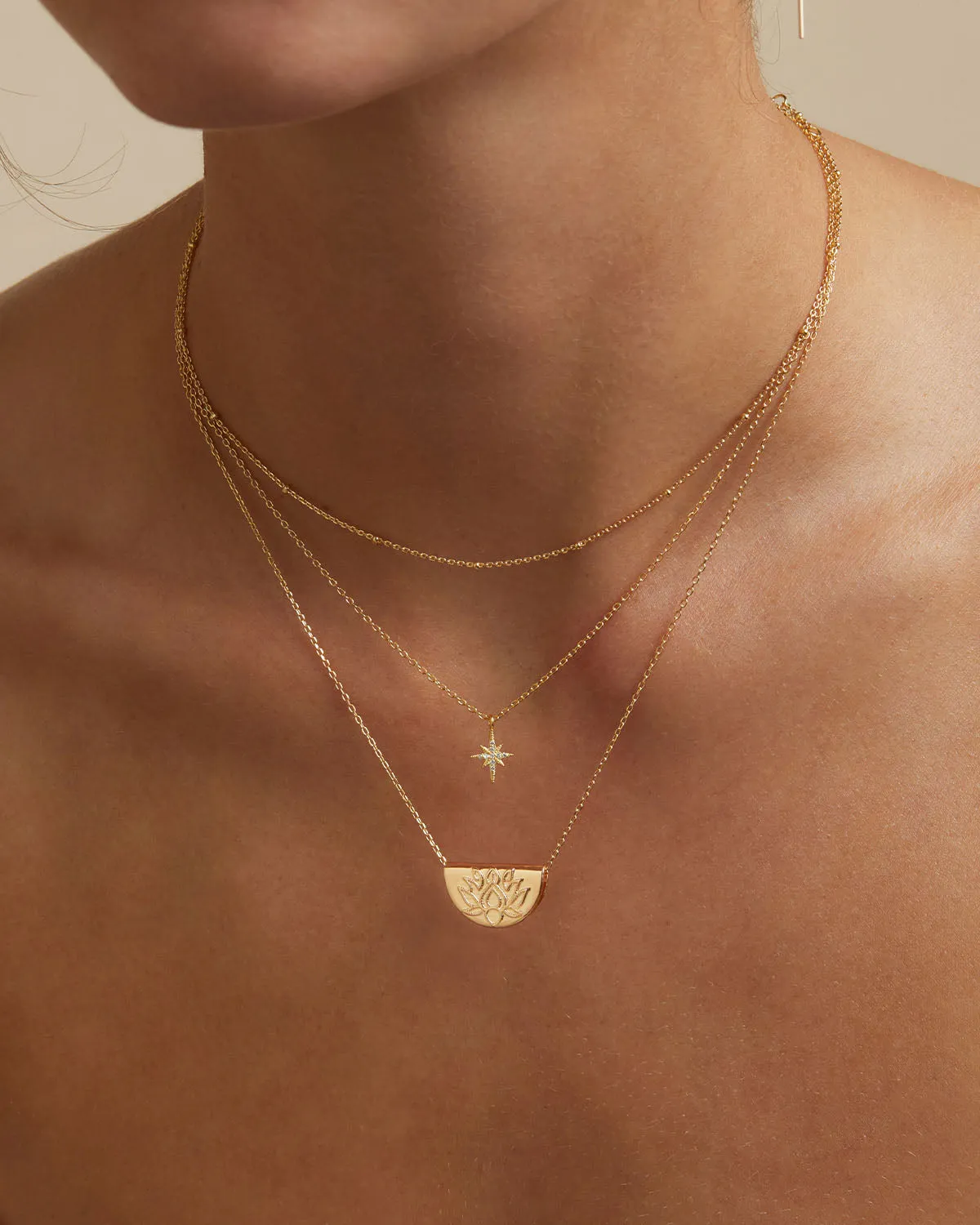 18k Gold Vermeil Starlight Necklace Bycharlotte