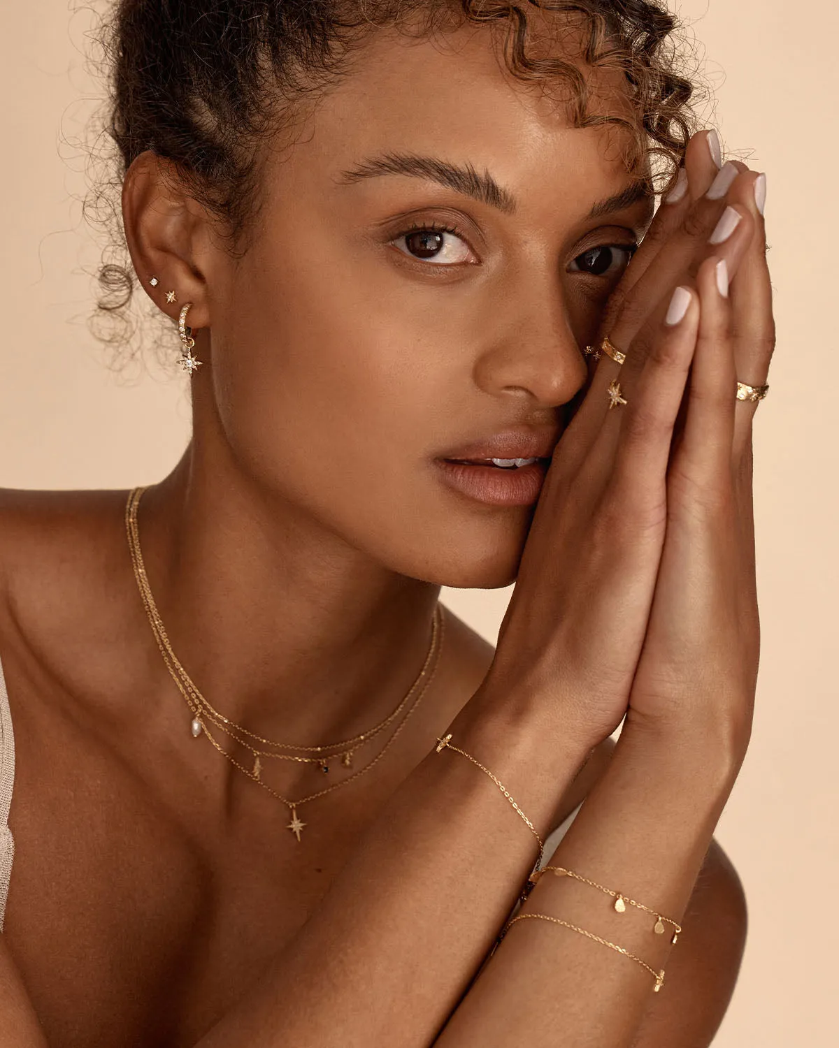 18k Gold Vermeil Starlight Necklace Bycharlotte