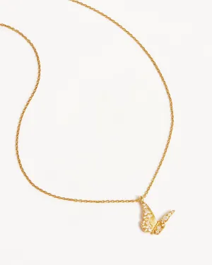 18k Gold Vermeil Wanderlust Necklace Bycharlotte