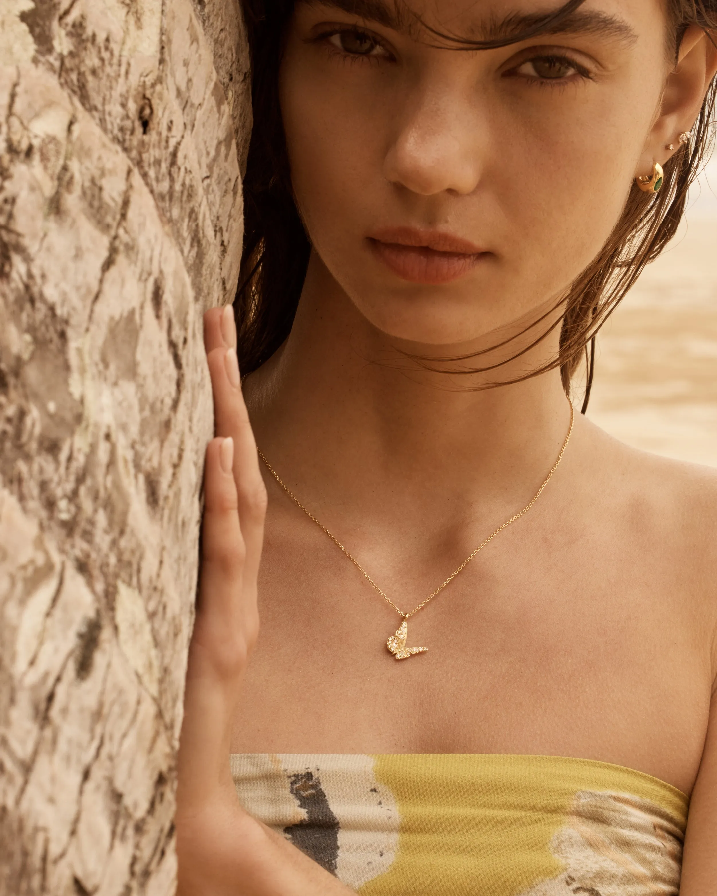 18k Gold Vermeil Wanderlust Necklace Bycharlotte