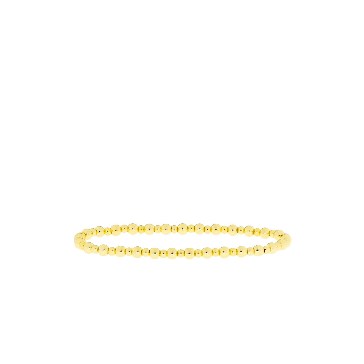 3mm/4mm Brass Ball Bracelet
