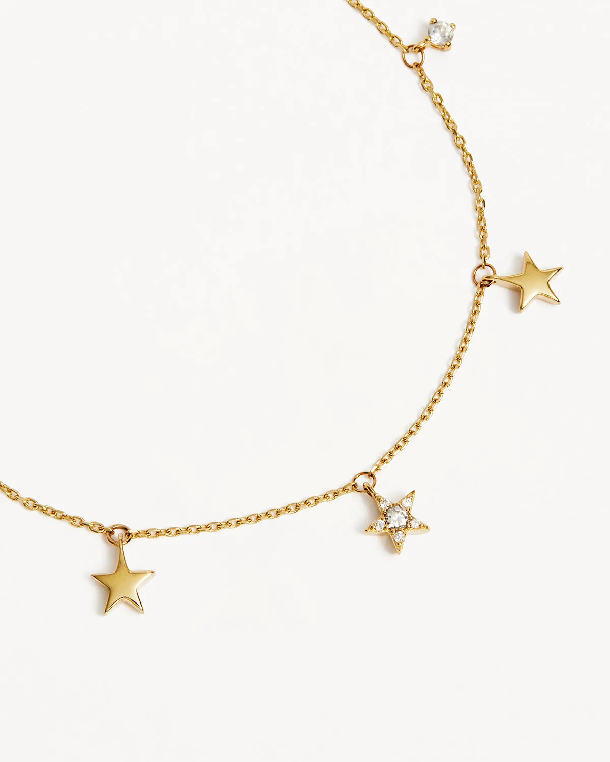 9k Solid Gold Stargazer Lab-Grown Diamond Bracelet Bycharlotte