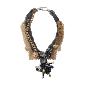 Amethyst Wrapped Wreath Necklace