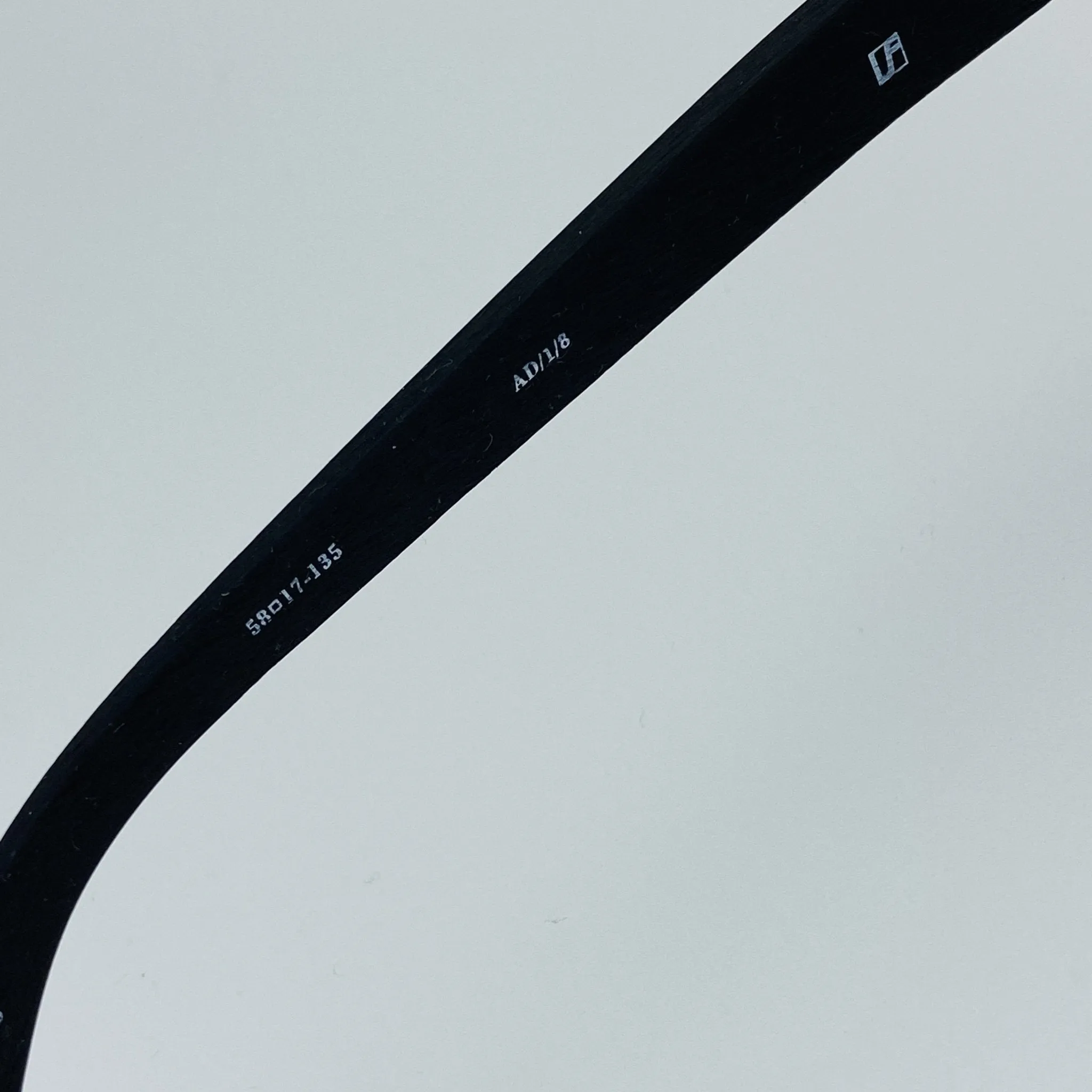Ann Demeulemeester Men's Sunglasses Flat Top Black and Grey Mirror AD1C8SUN