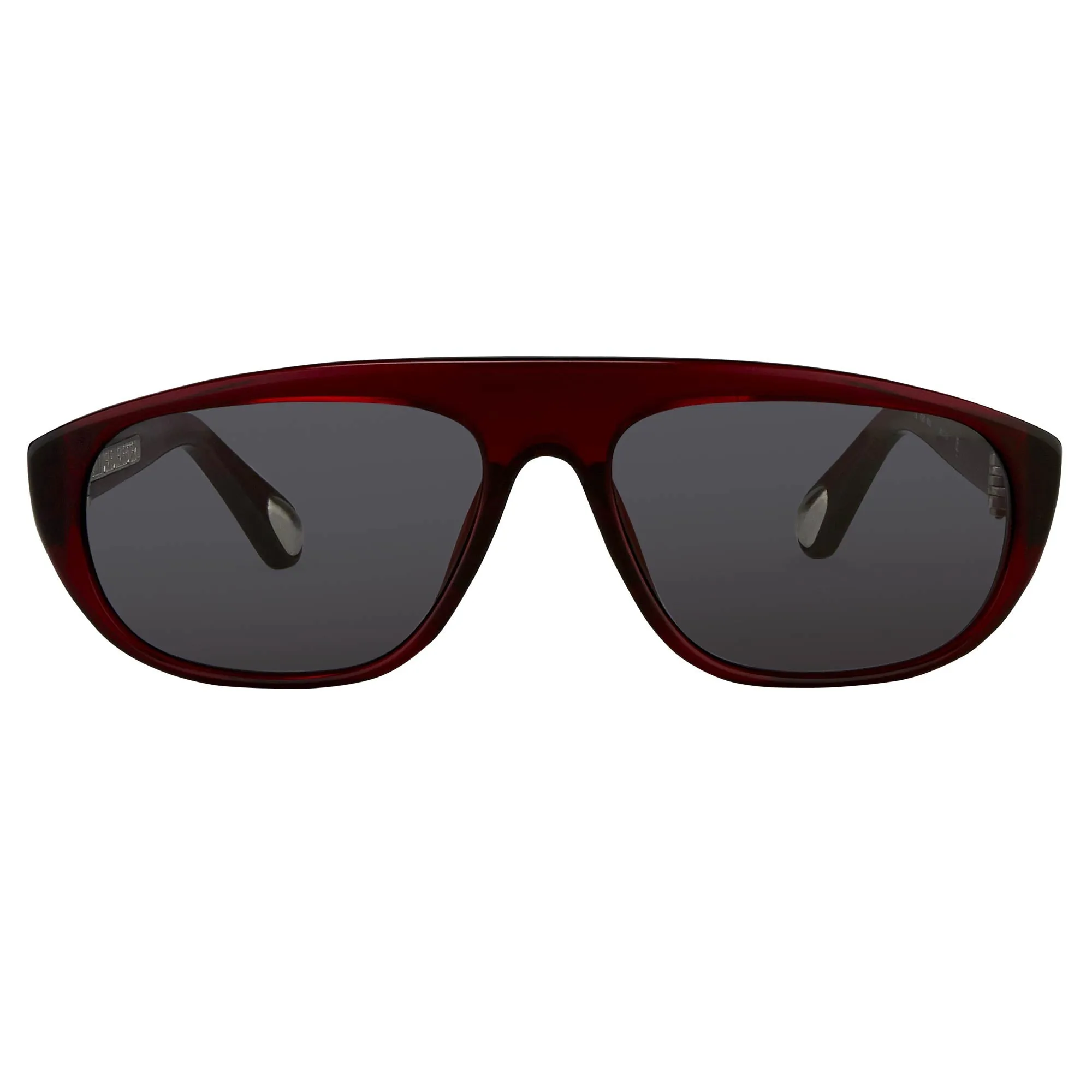 Ann Demeulemeester Men's Sunglasses Flat Top Red and Blue AD1C3SUN