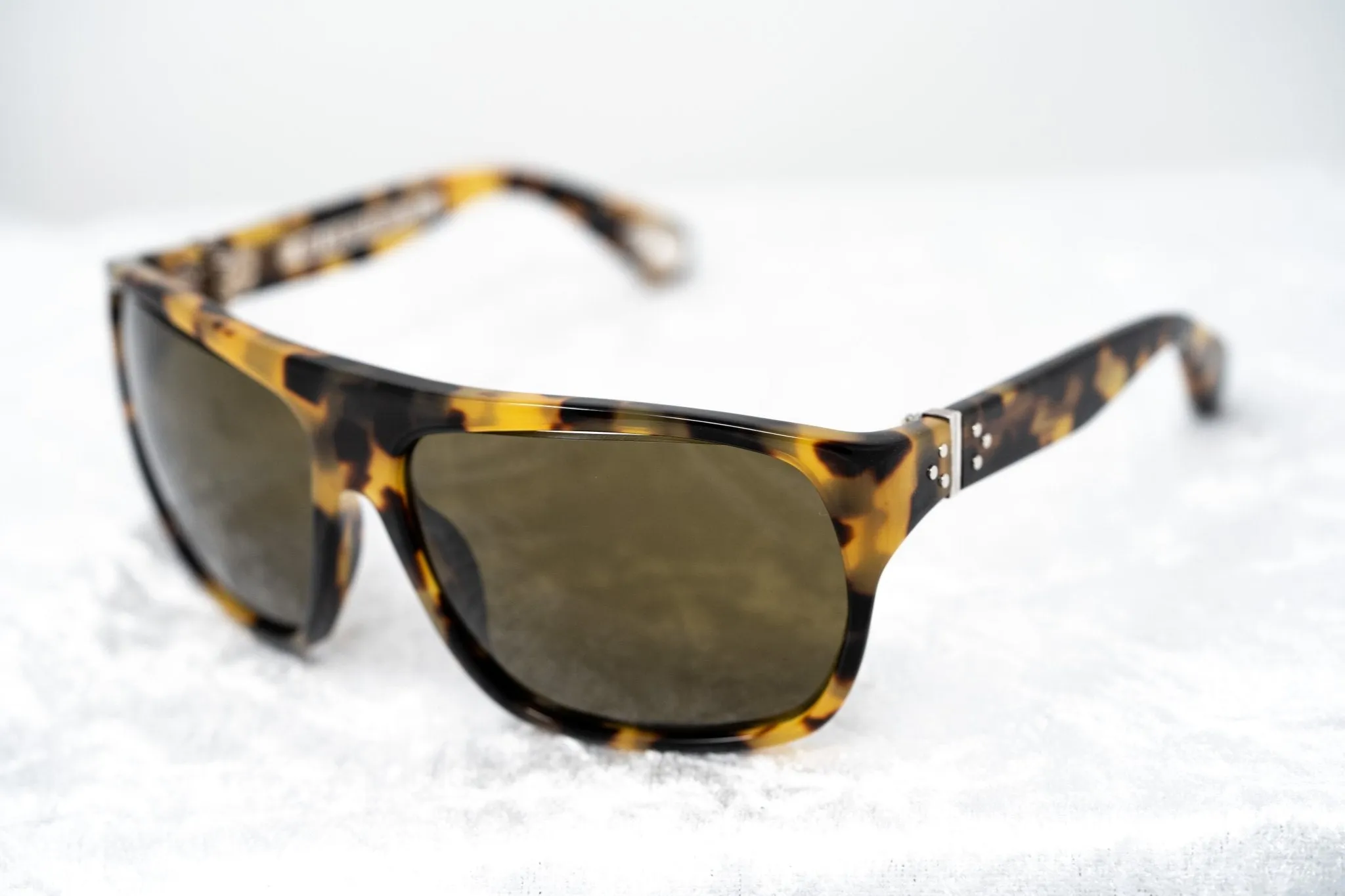 Ann Demeulemeester Men's Sunglasses Oversized Tortoise Shell and Brown AD31C2SUN