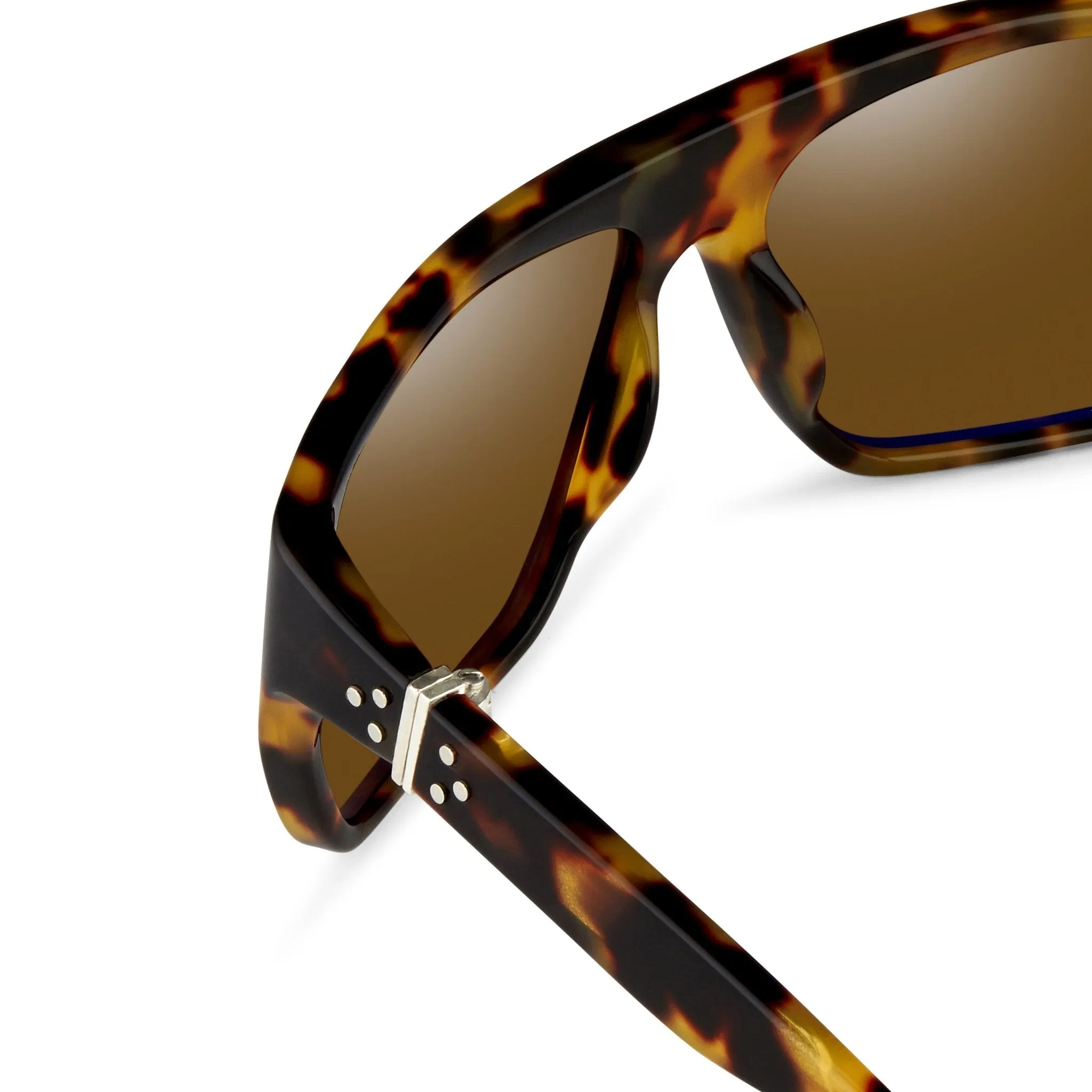 Ann Demeulemeester Men's Sunglasses Oversized Tortoise Shell and Brown AD31C2SUN