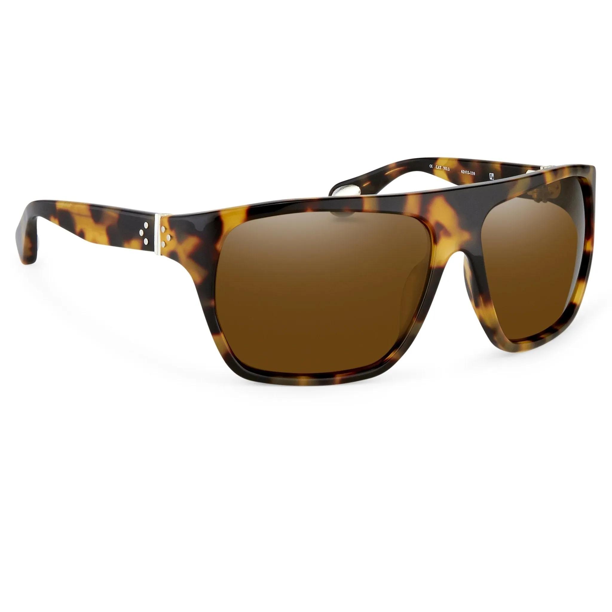 Ann Demeulemeester Men's Sunglasses Oversized Tortoise Shell and Brown AD31C2SUN