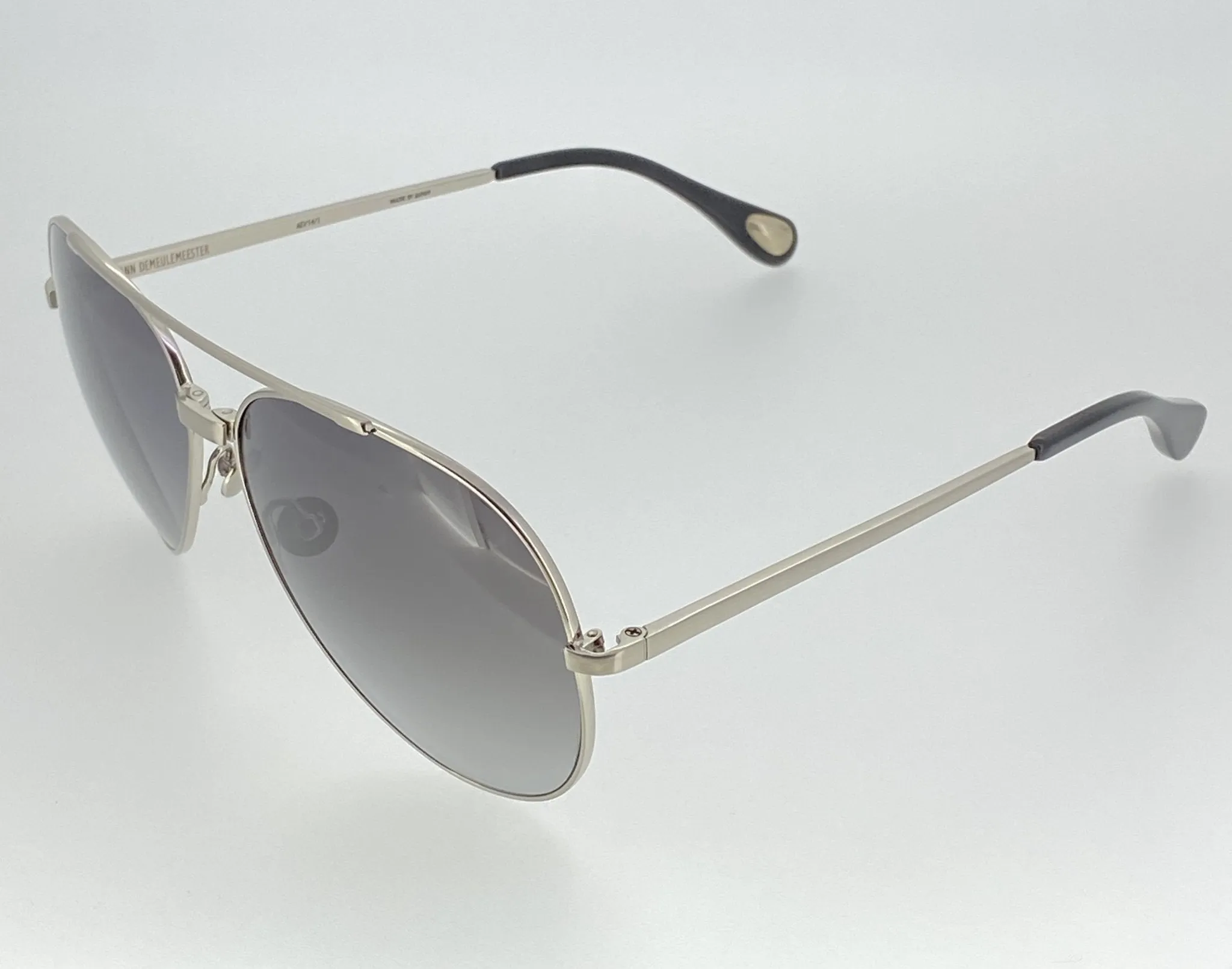 Ann Demeulemeester Men's Sunglasses White Gold and Grey AD14C1SUN