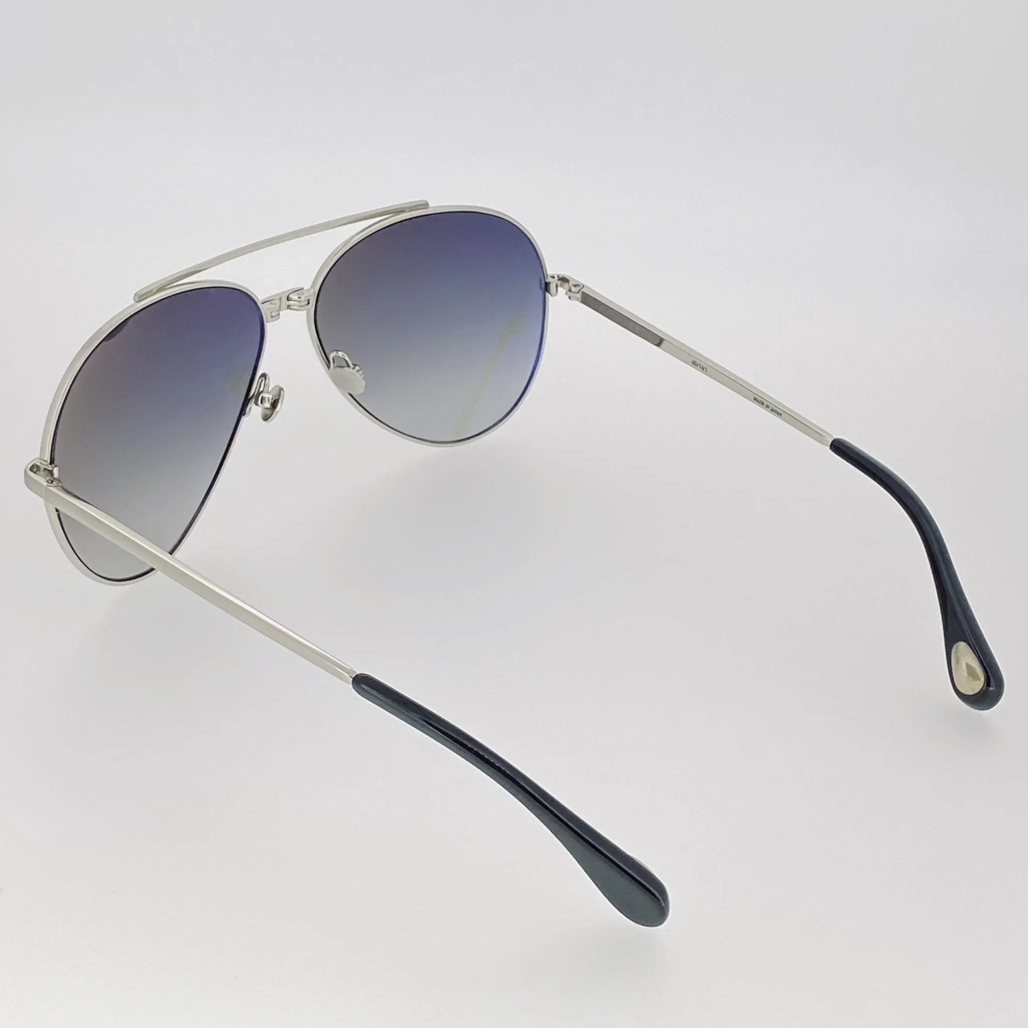 Ann Demeulemeester Men's Sunglasses White Gold and Grey AD14C1SUN