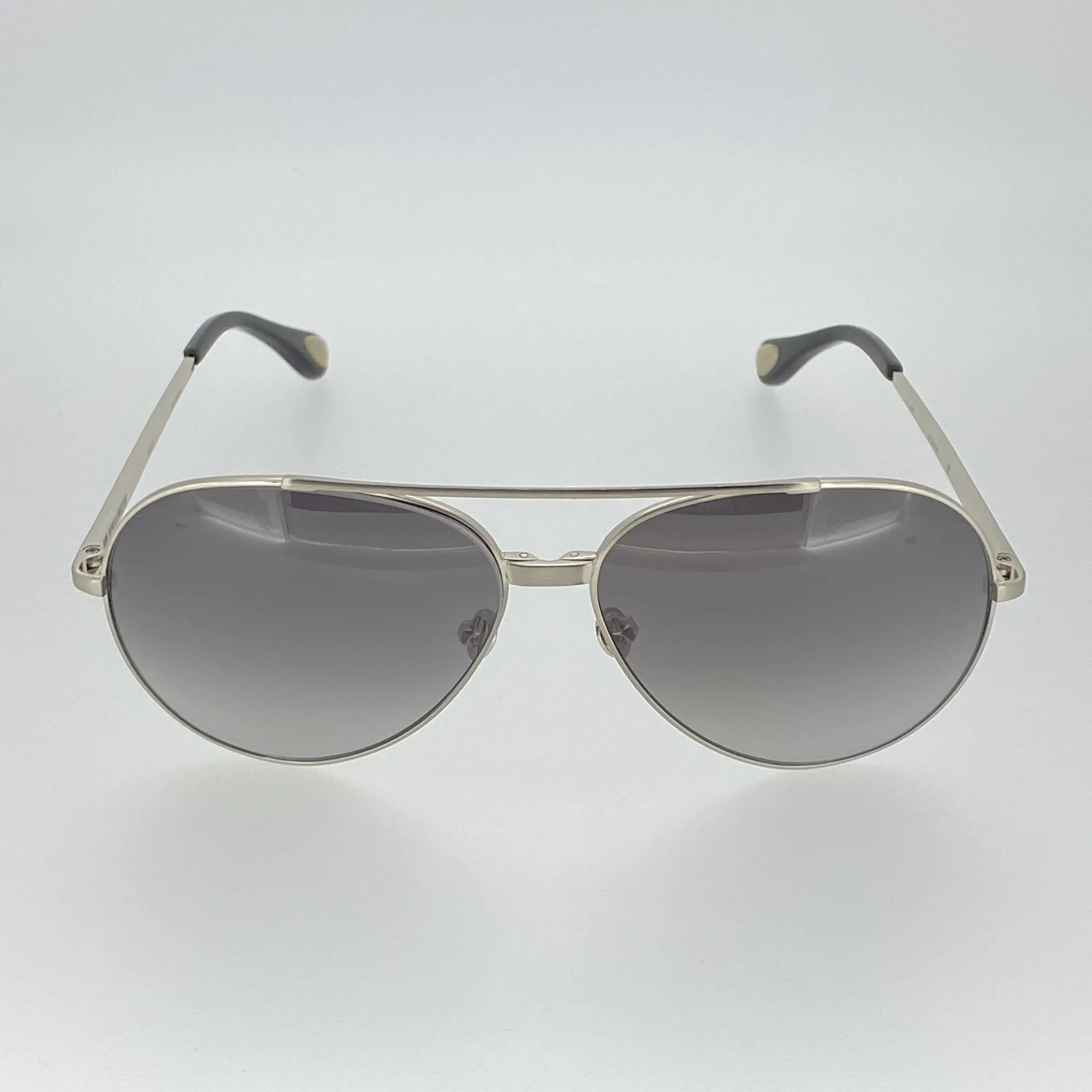Ann Demeulemeester Men's Sunglasses White Gold and Grey AD14C1SUN