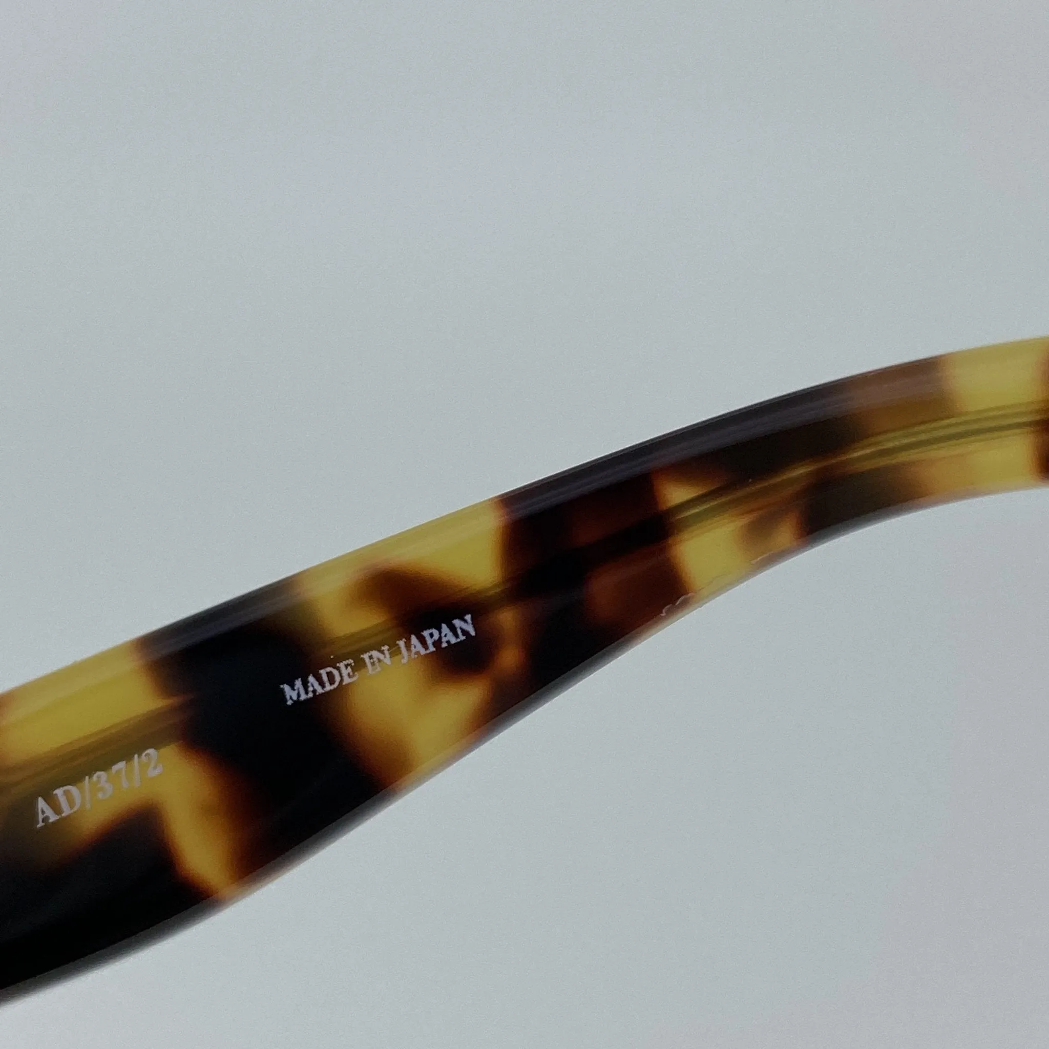 Ann Demeulemeester Sunglasses Angular Tortoise Shell and Brown