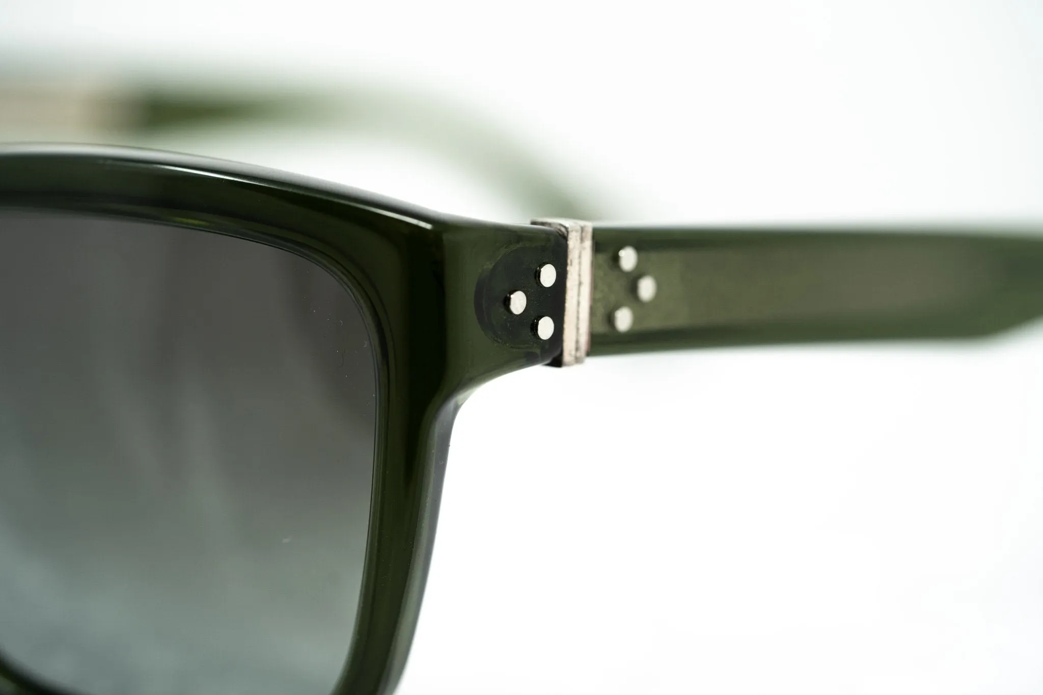 Ann Demeulemeester Sunglasses D-Frame Green