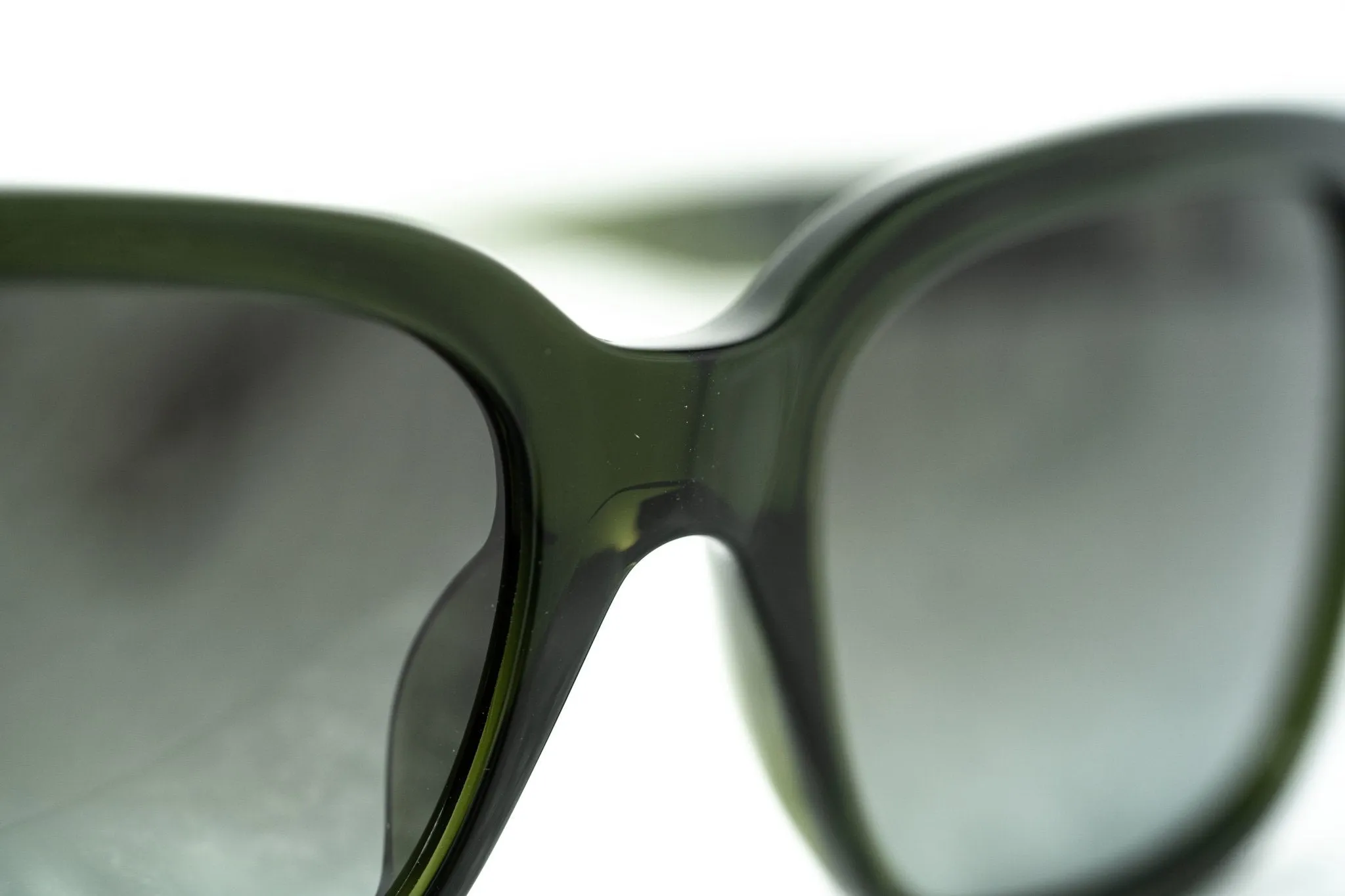 Ann Demeulemeester Sunglasses D-Frame Green