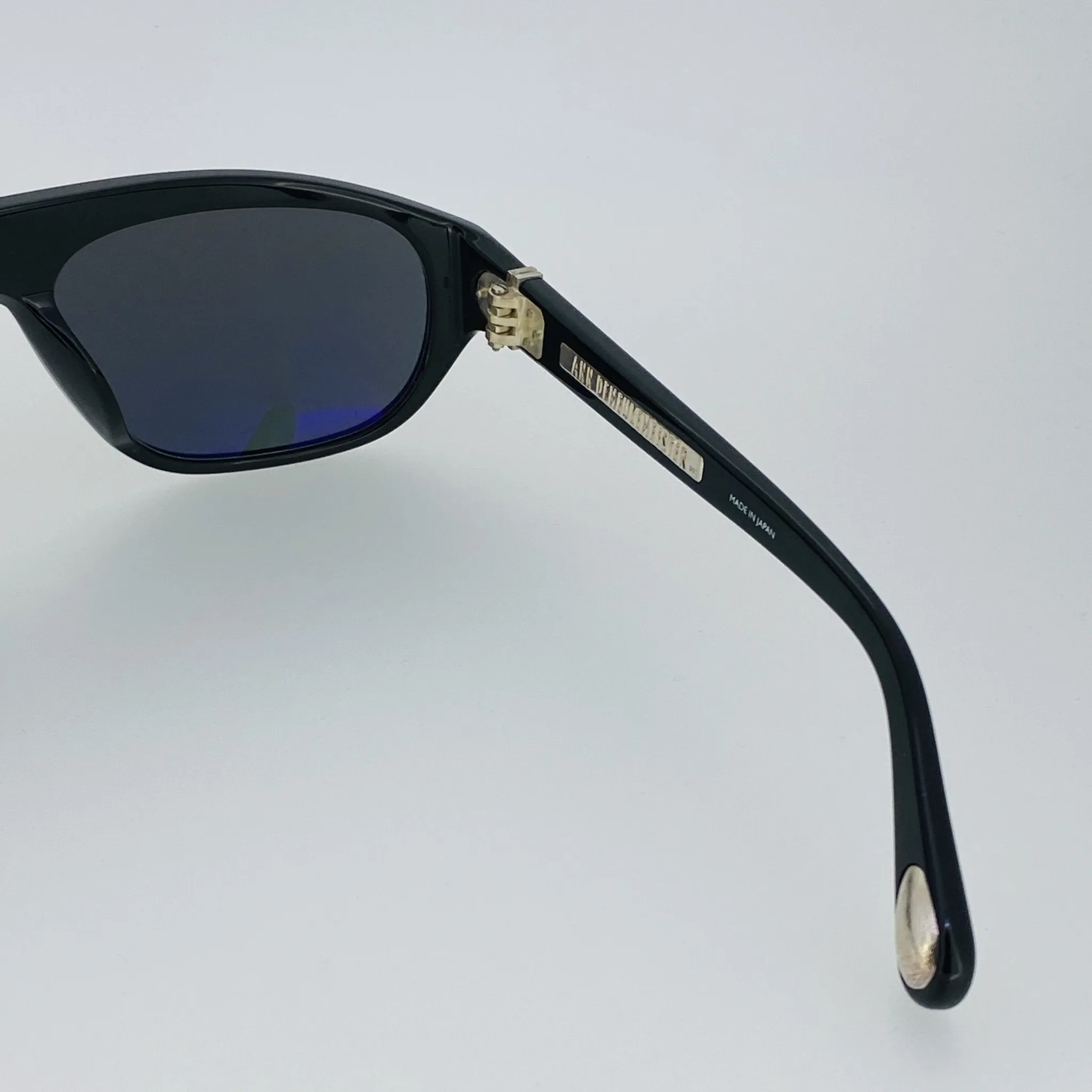 Ann Demeulemeester Sunglasses Flat Top Black and Grey