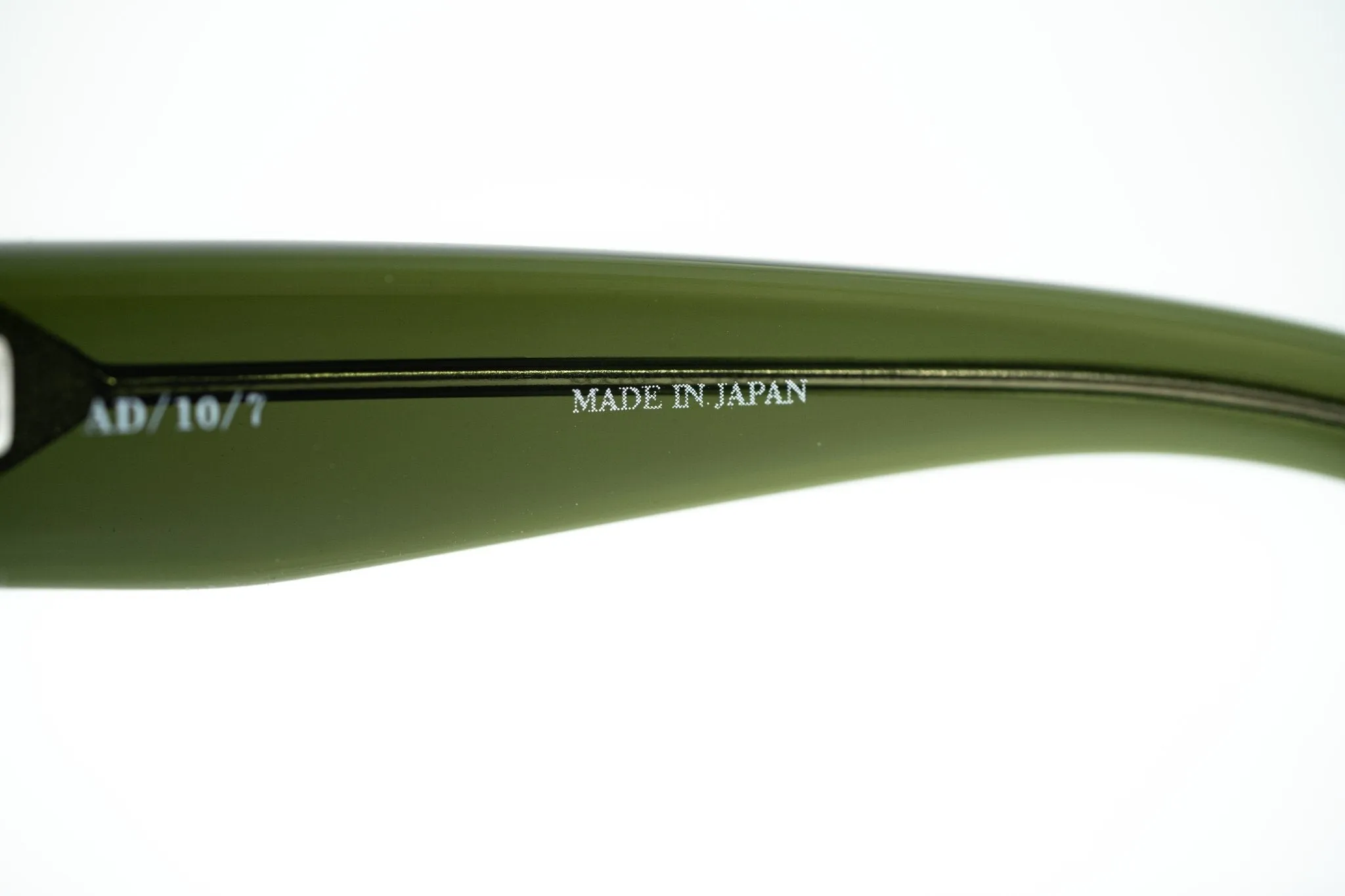 Ann Demeulemeester Sunglasses Flat Top Green and Green Graduated AD10C7SUN
