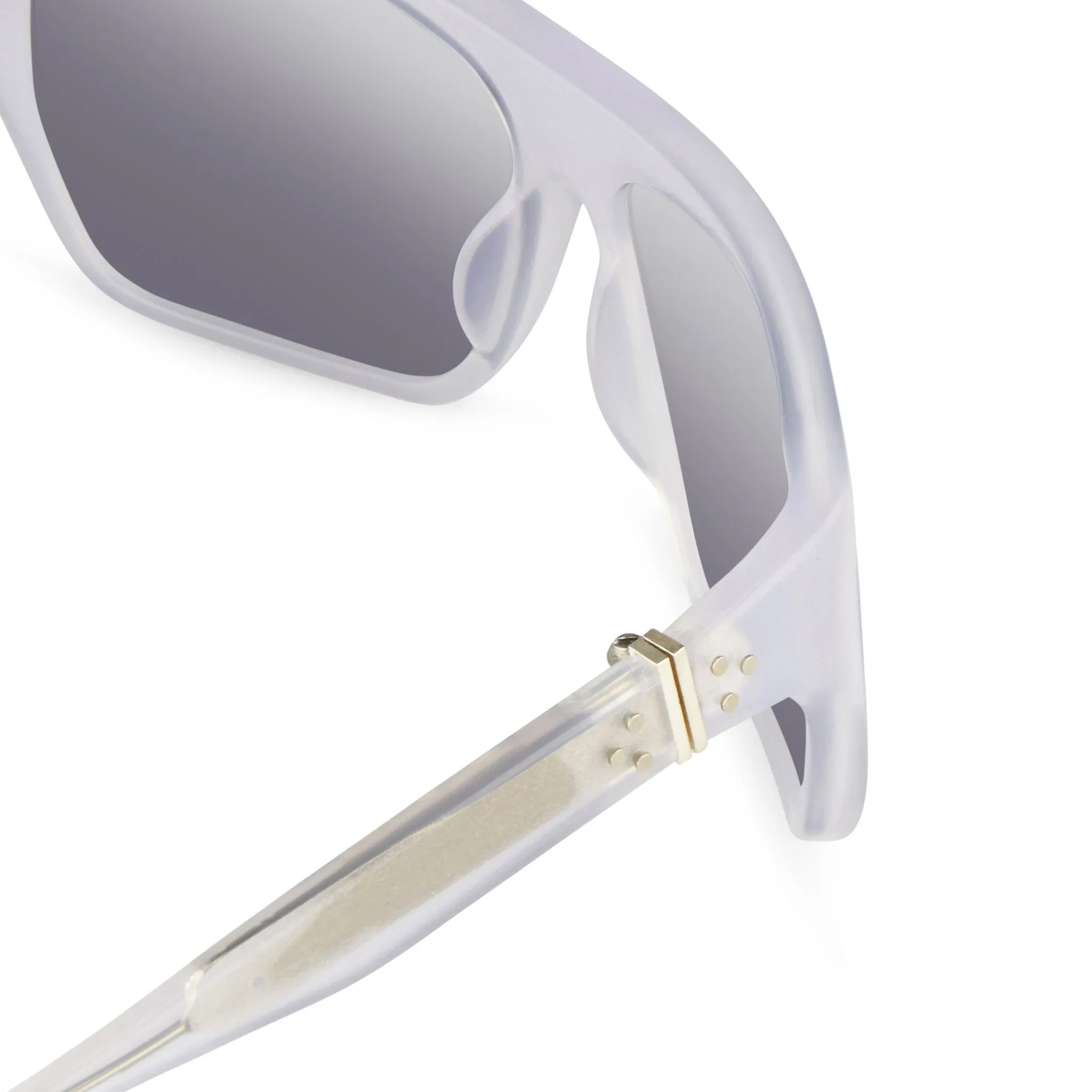Ann Demeulemeester Sunglasses Oversized White and Grey AD31C4SUN