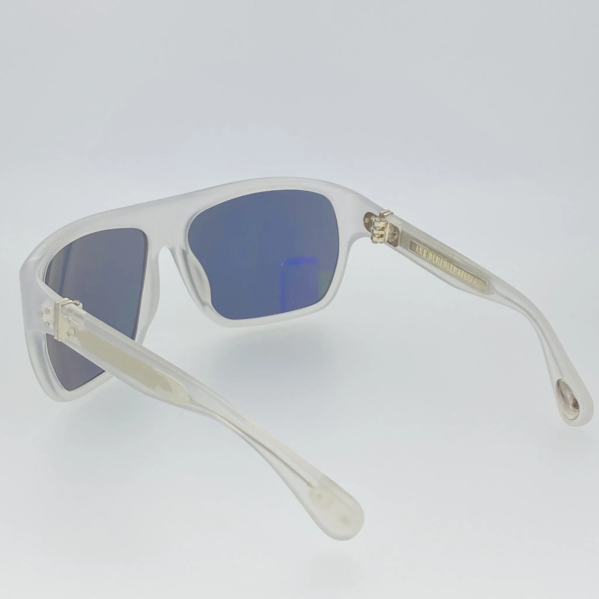 Ann Demeulemeester Sunglasses Oversized White and Grey AD31C4SUN