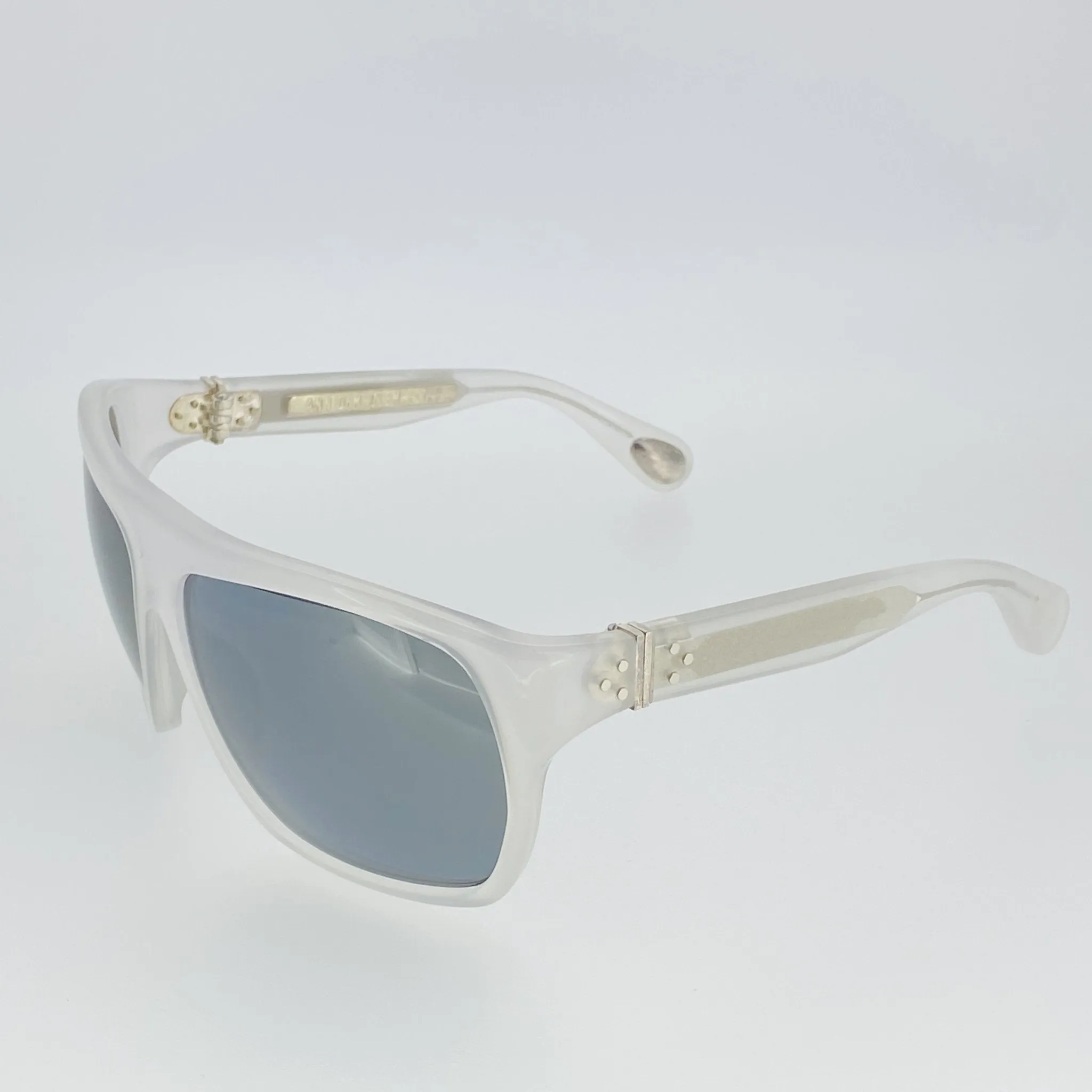 Ann Demeulemeester Sunglasses Oversized White and Grey AD31C4SUN
