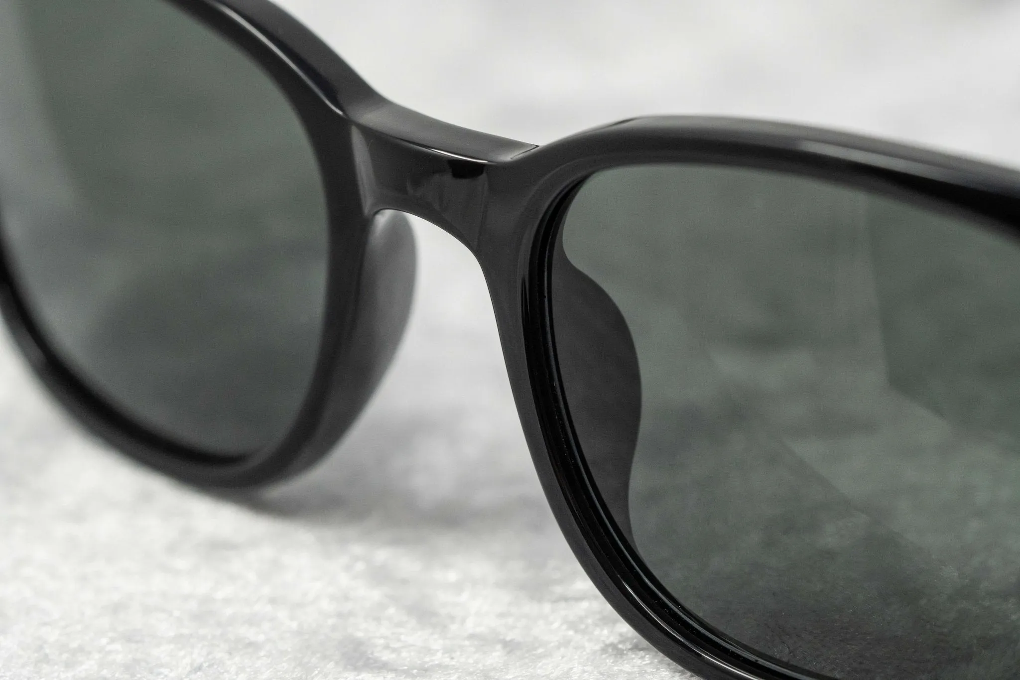 Ann Demeulemeester Sunglasses Rectangular Black and Grey