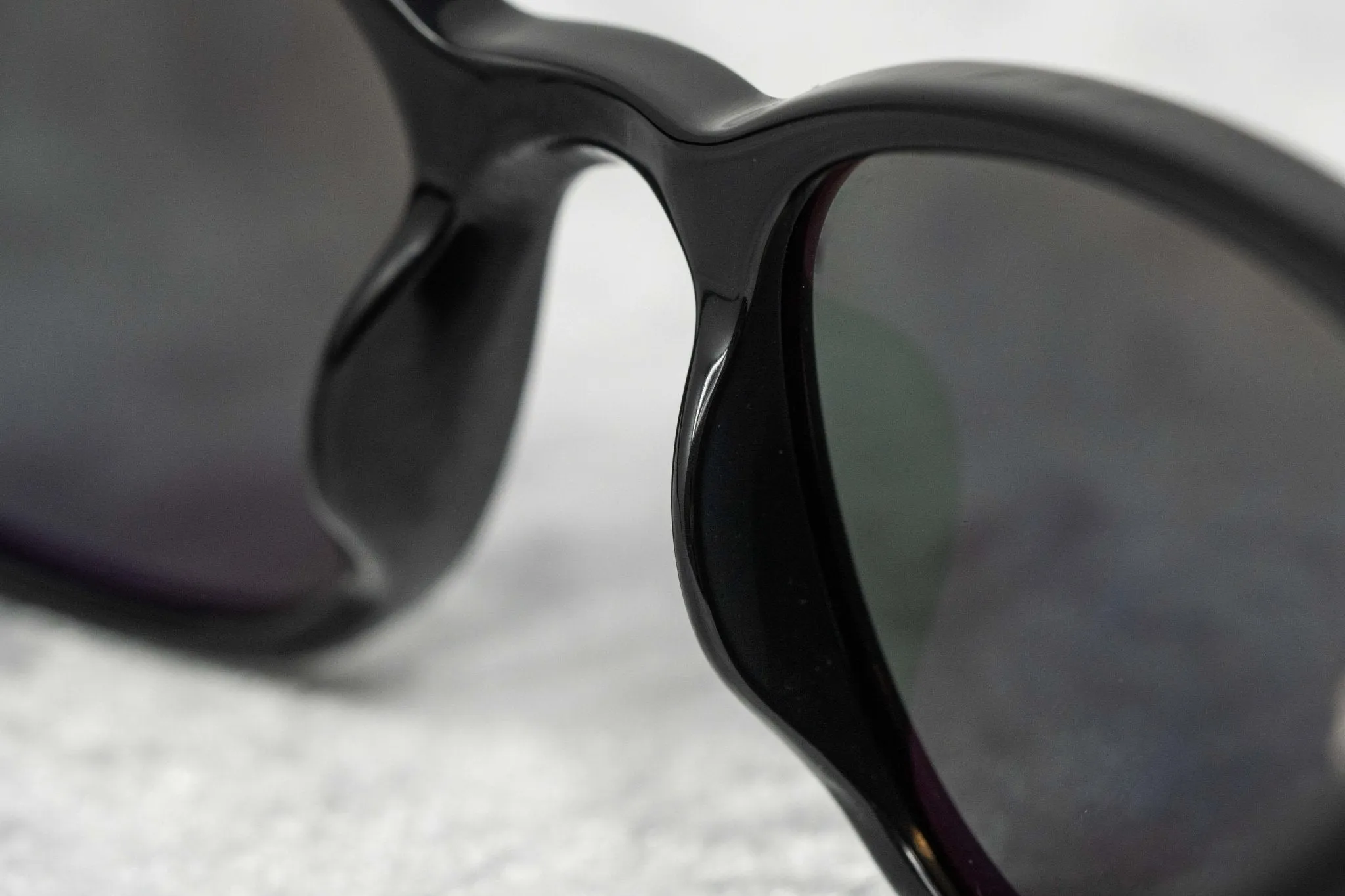 Ann Demeulemeester Sunglasses Rectangular Black and Grey