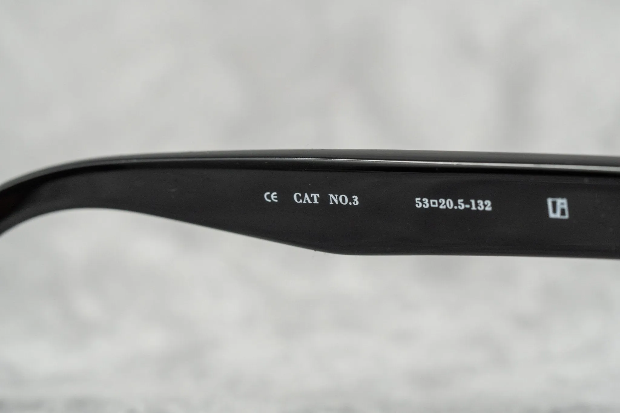Ann Demeulemeester Sunglasses Rectangular Black and Grey