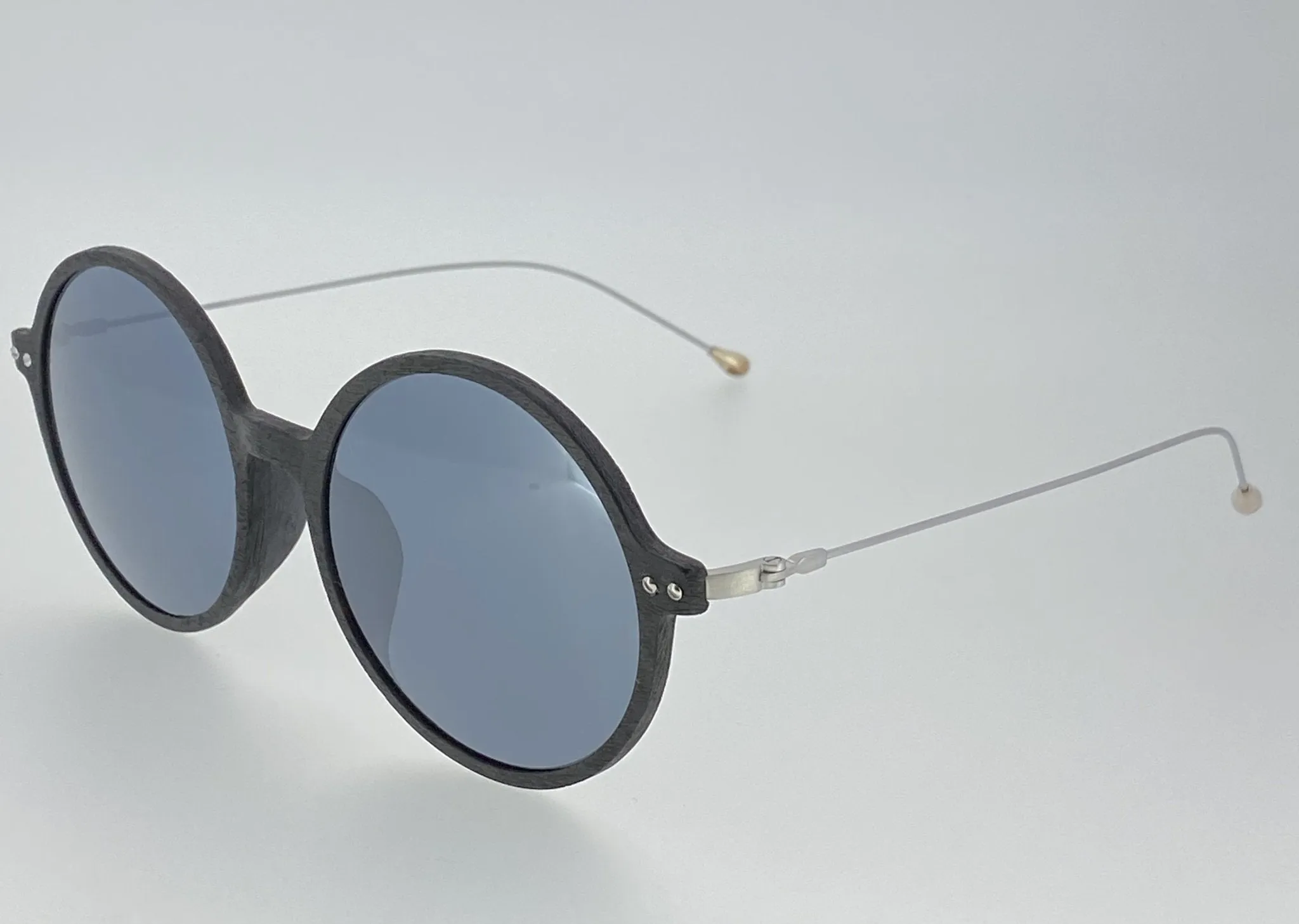 Ann Demeulemeester Sunglasses Round Black and Grey AD54C2SUN