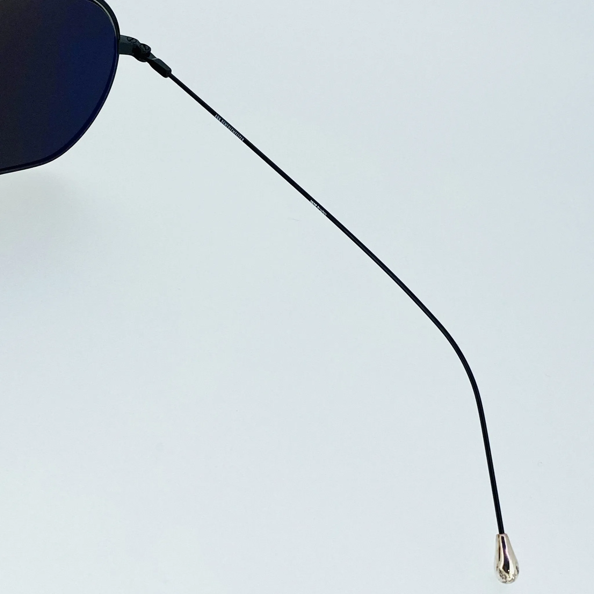 Ann Demeulemeester Sunglasses Shiny Black and Grey