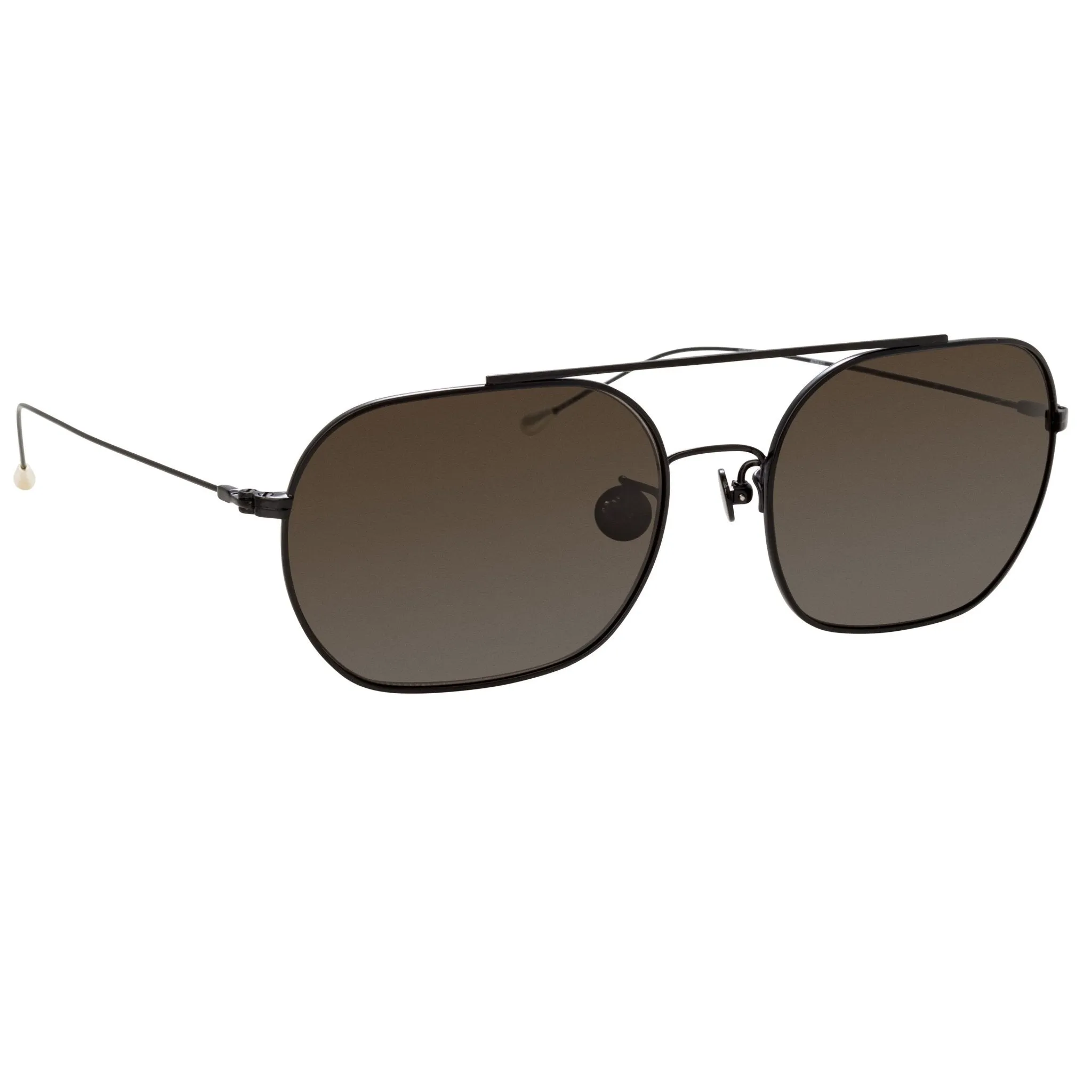 Ann Demeulemeester Sunglasses Shiny Black and Grey