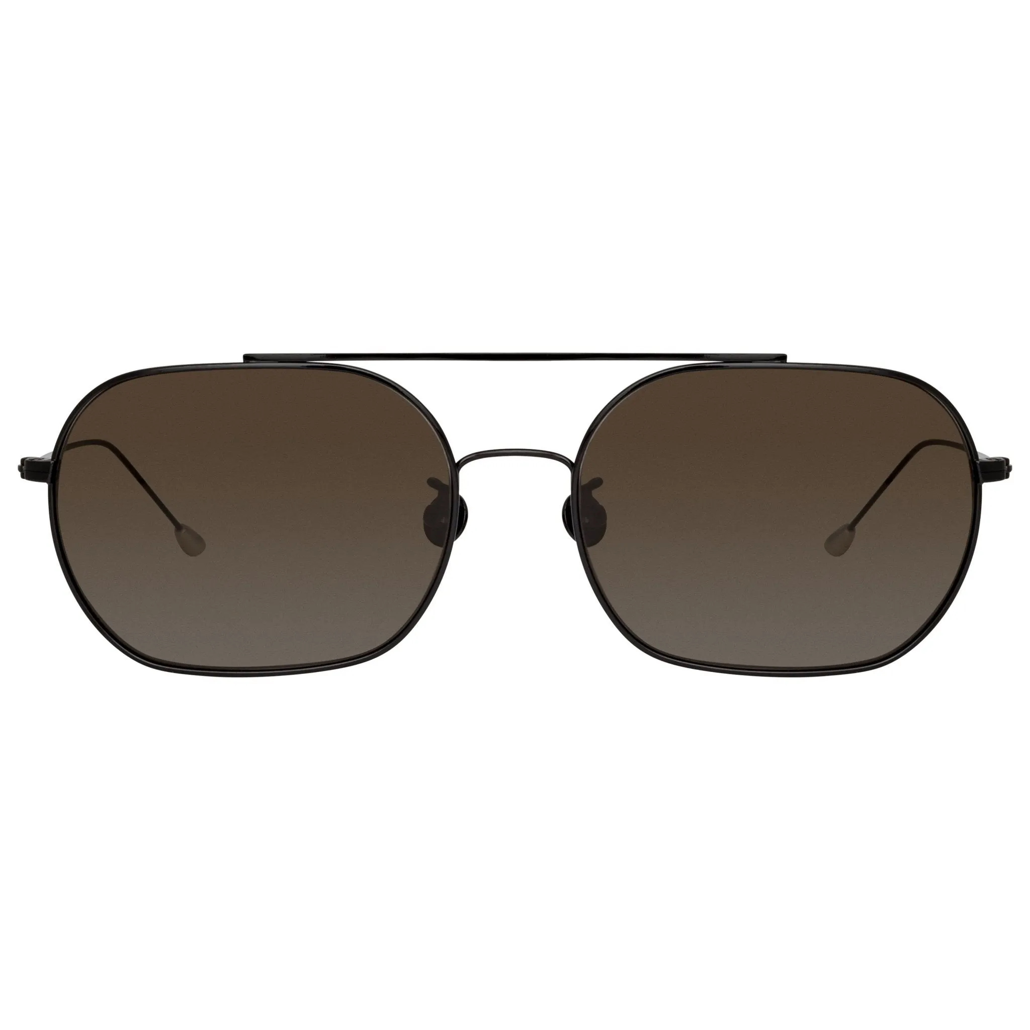 Ann Demeulemeester Sunglasses Shiny Black and Grey