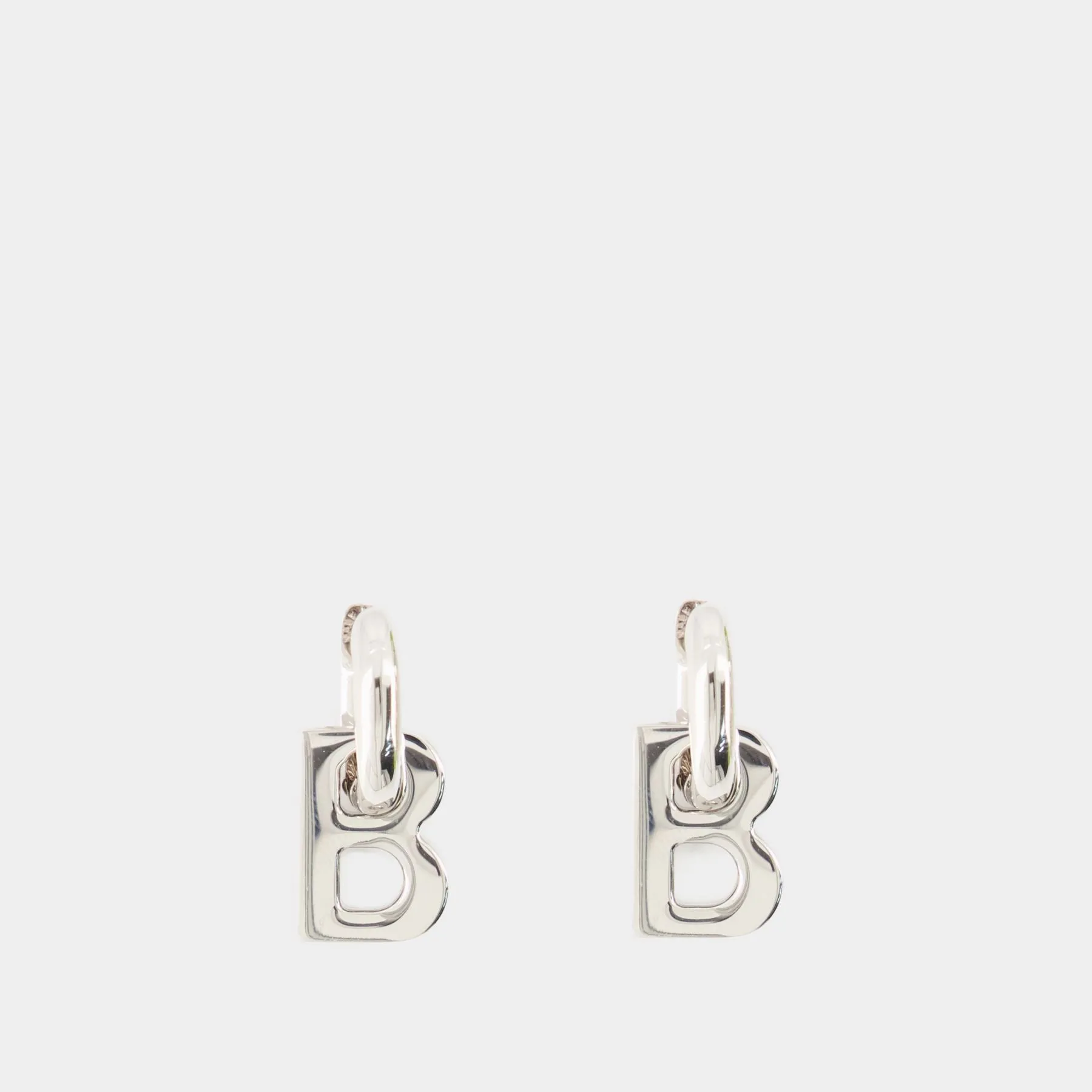 B Chain Xs Earp Earring - Balenciaga -  Slick Silver