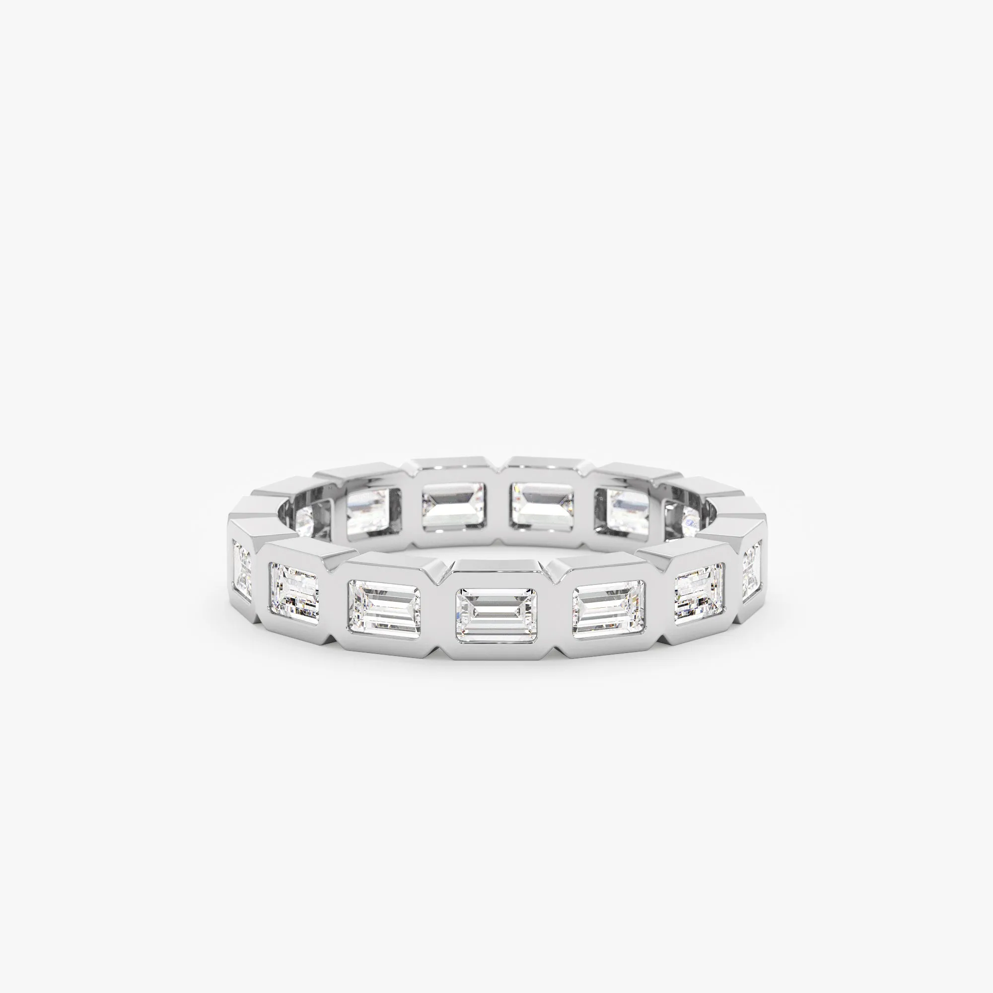 Baguette Diamond Eternity Ring, Emory SARAHELISE