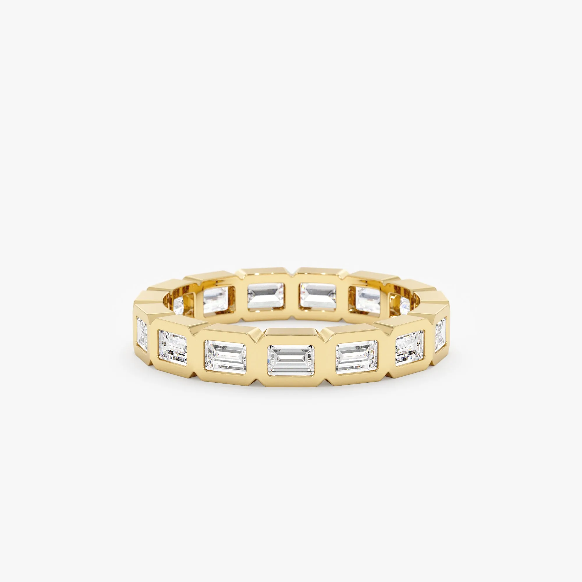 Baguette Diamond Eternity Ring, Emory SARAHELISE
