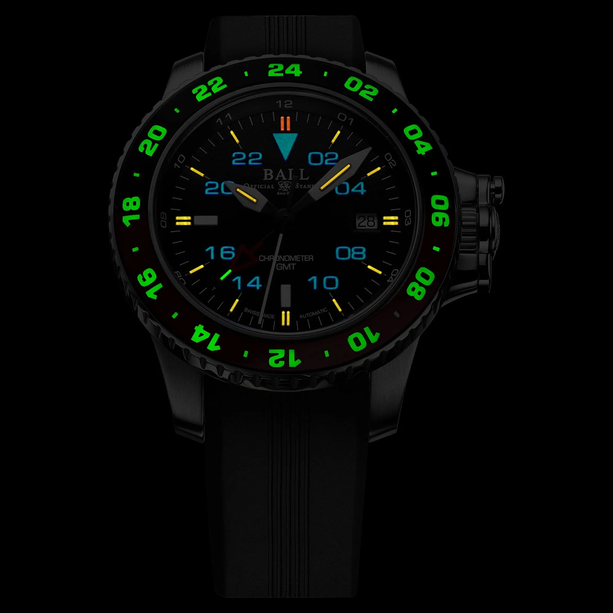 Ball Engineer Hydrocarbon AeroGMT II Men's Black Watch DG2018C-P3C-BK