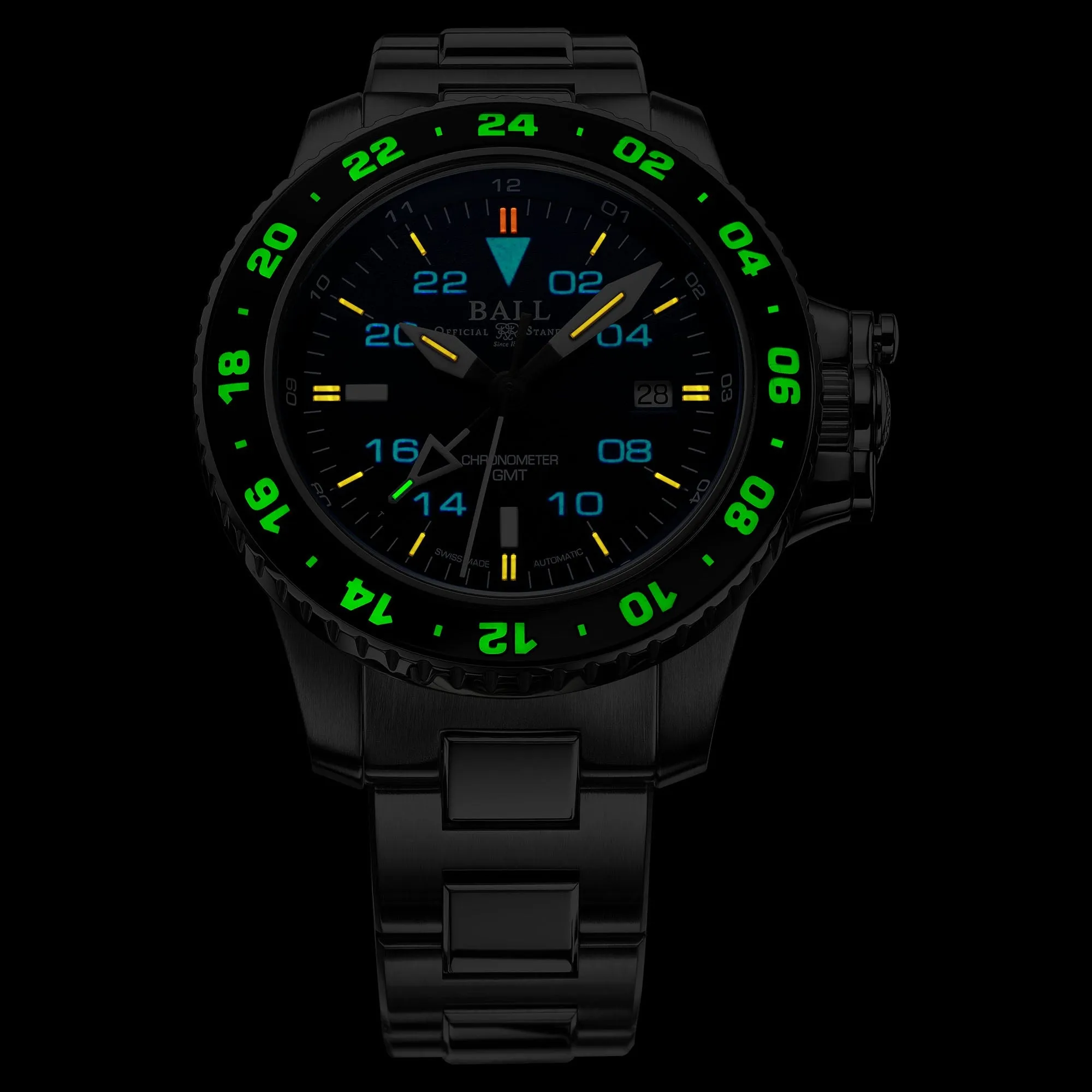 Ball Engineer Hydrocarbon AeroGMT II Men's Blue Watch DG2018C-SC-BE
