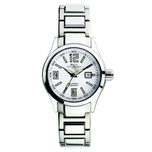 Ball Ladies Watch Engineer II Arabic Ladies White NL1026C-SA-WH
