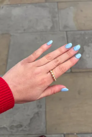 Bazou Minimalist Pearl Ring