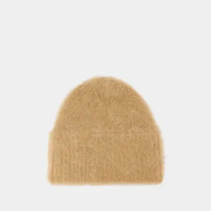 Beanie - TOTEME - Wool - Beige
